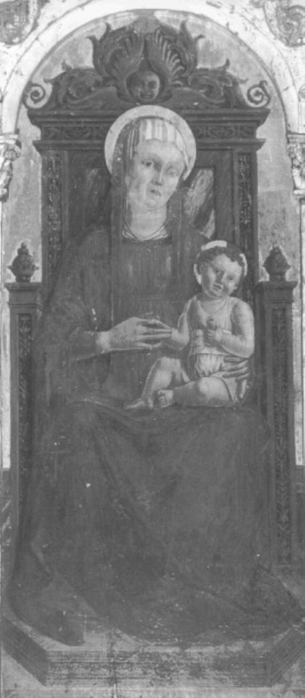 Madonna con Bambino (dipinto) di Cesa Matteo (sec. XV)