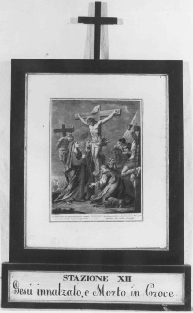 Via Crucis (stampa) - ambito veneto (sec. XVIII)