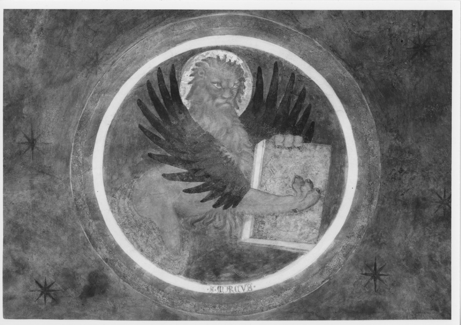 simbolo di San Marco: leone (dipinto) - ambito veneto (sec. XIV)