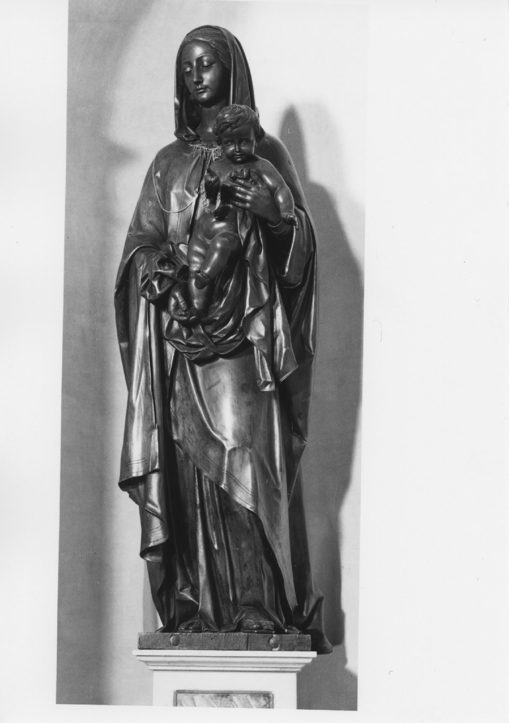 Madonna con Bambino (scultura) - ambito veneto (sec. XIX)