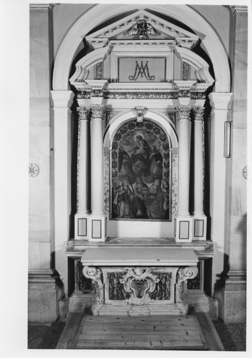 altare - ambito veneto (secc. XVII/ XVIII)