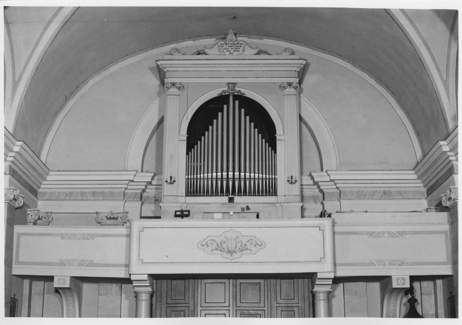 cantoria, insieme - ambito veneto (sec. XIX)