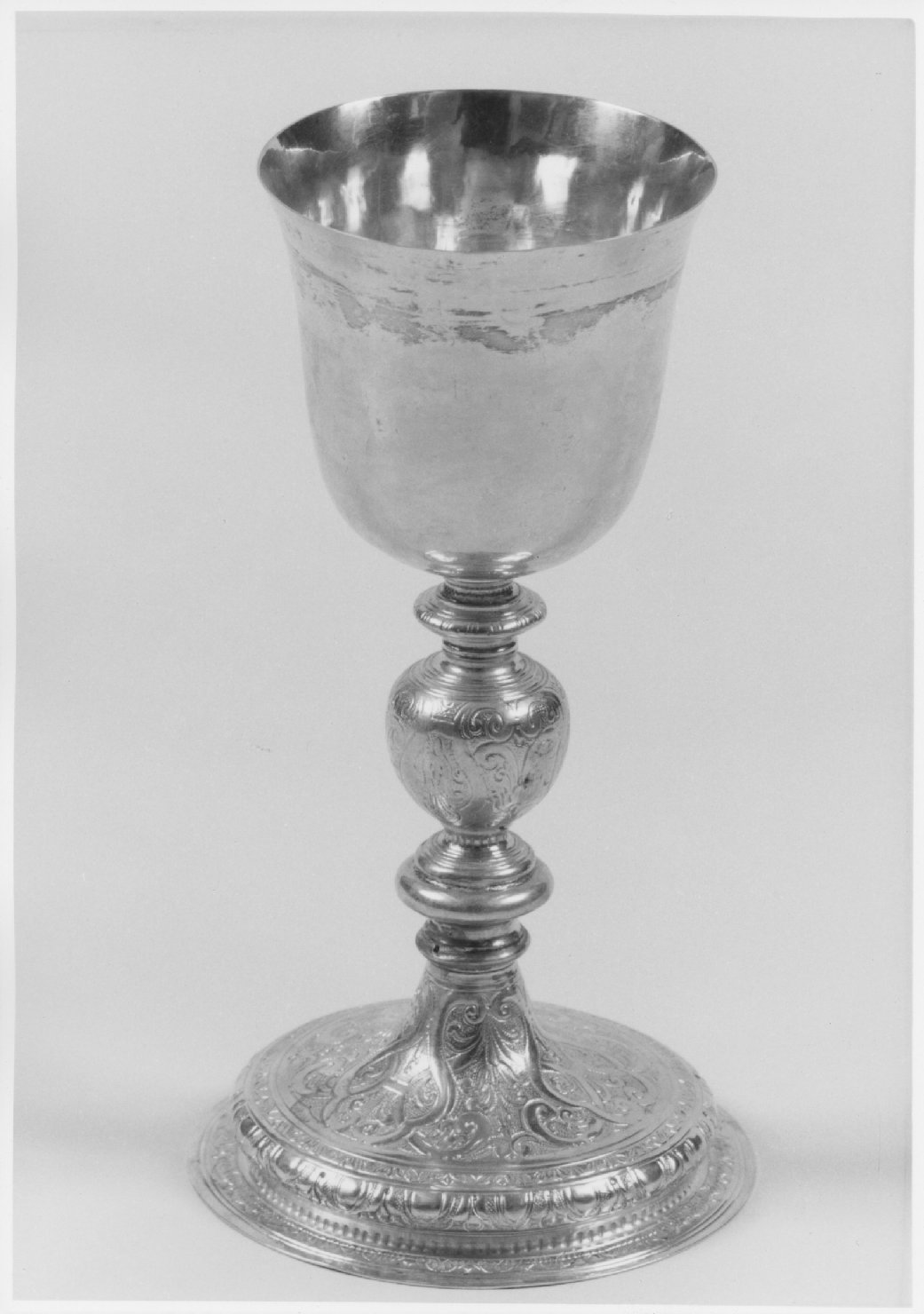 calice - ambito veneto (fine/inizio secc. XVII/ XVIII)