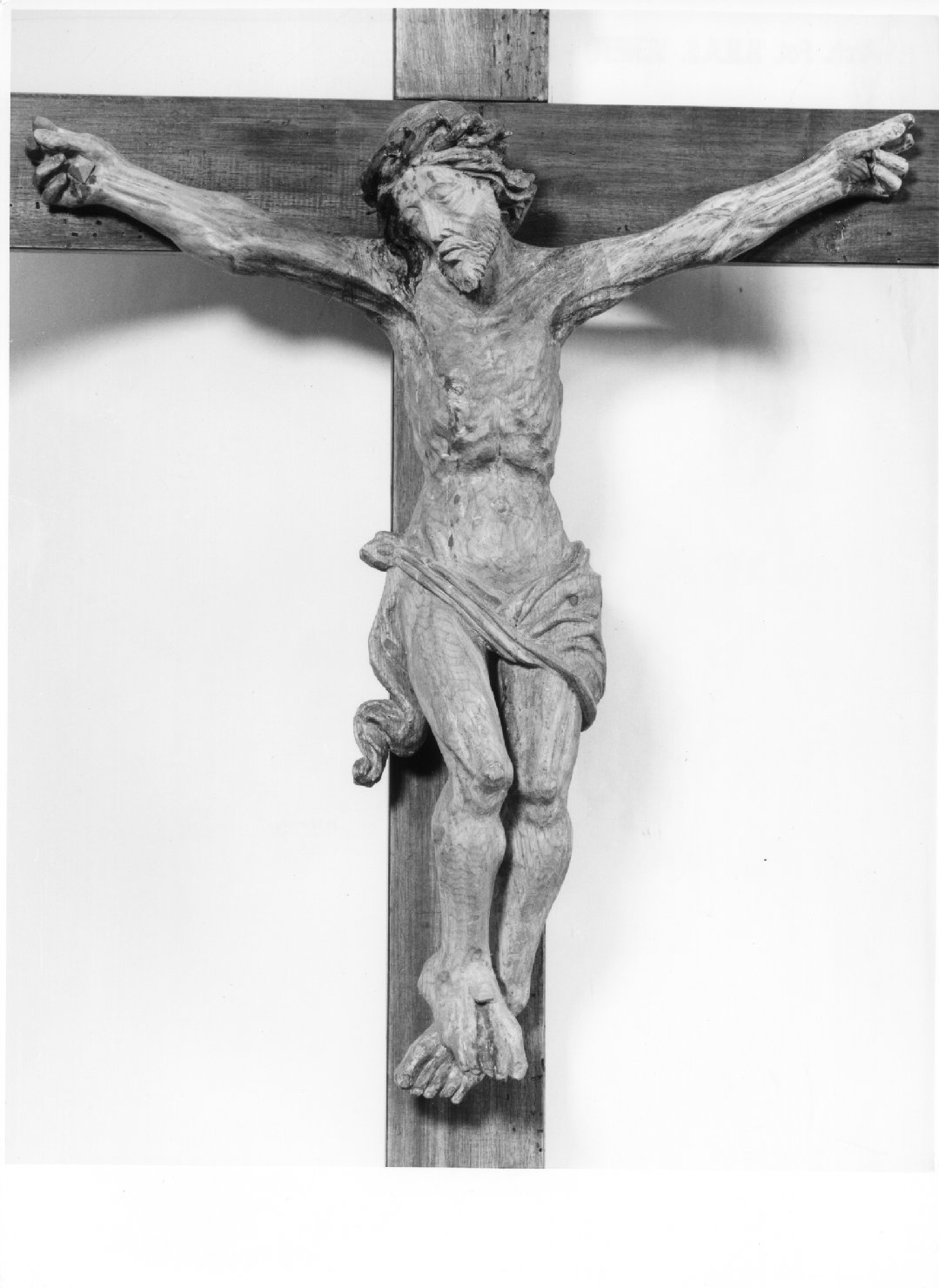 Cristo crocifisso (scultura) - ambito bellunese (prima metà sec. XX)