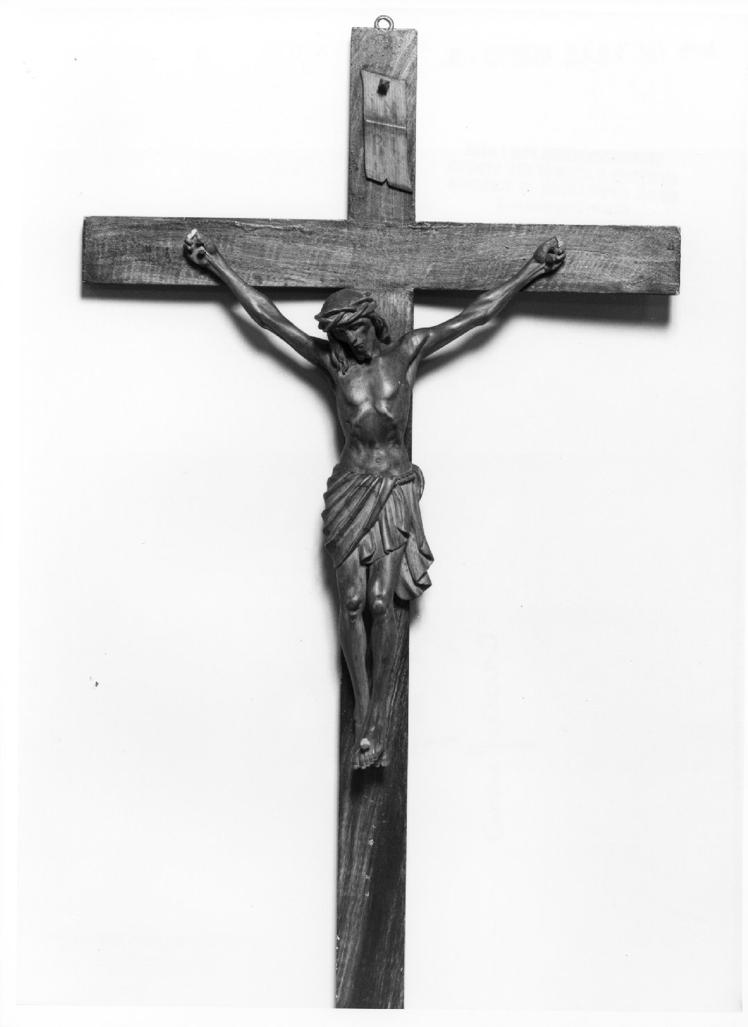 Cristo crocifisso (scultura) - bottega bellunese (prima metà sec. XX)