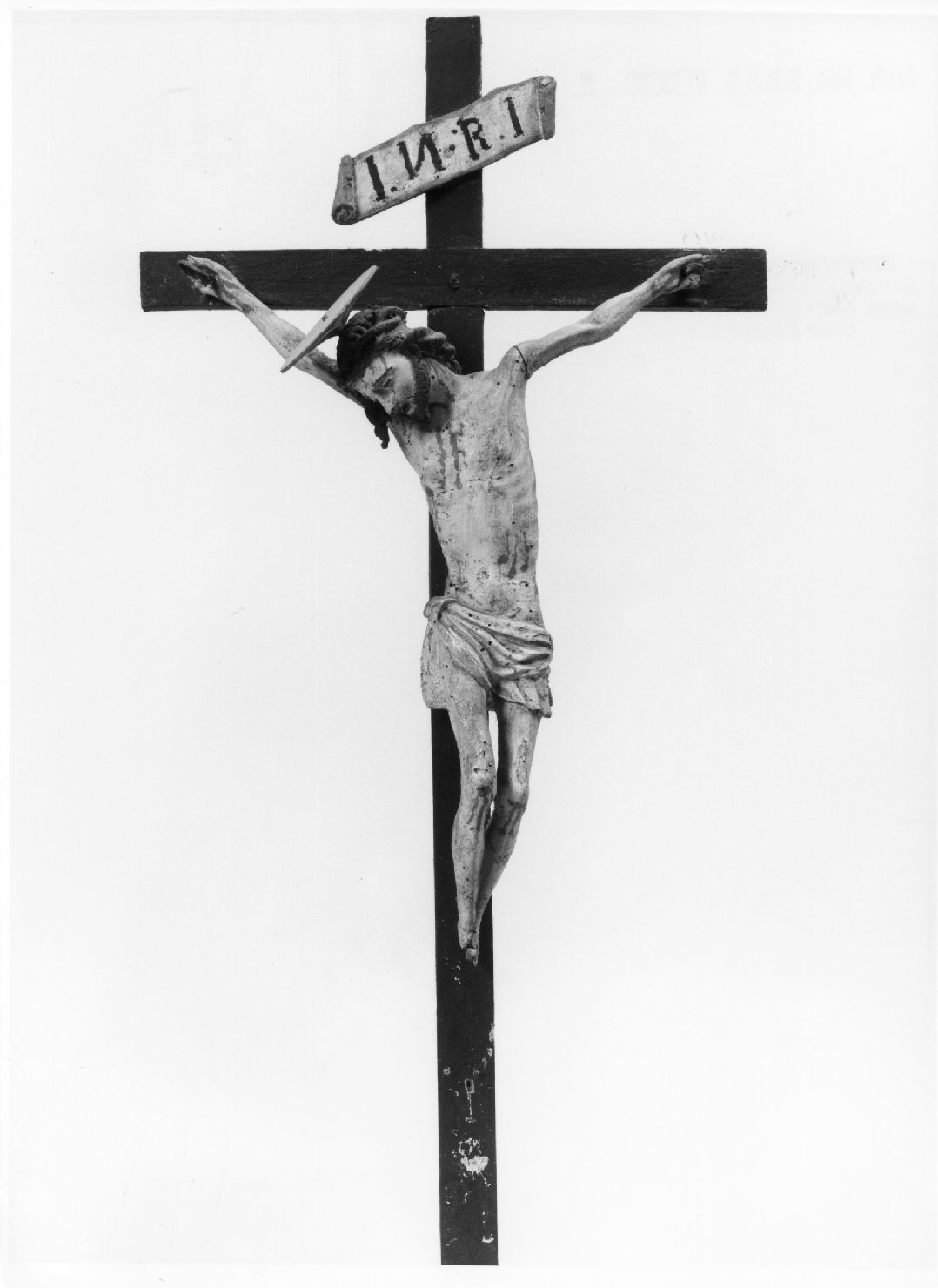 Cristo crocifisso (scultura) - bottega bellunese (sec. XIX)