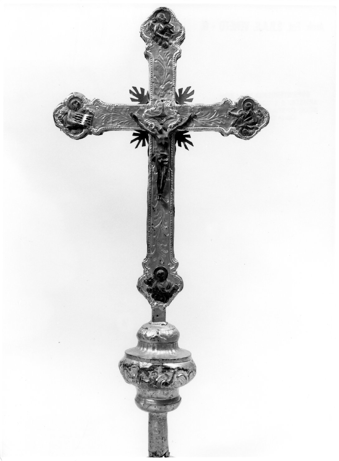 croce processionale - ambito bellunese (sec. XIX)