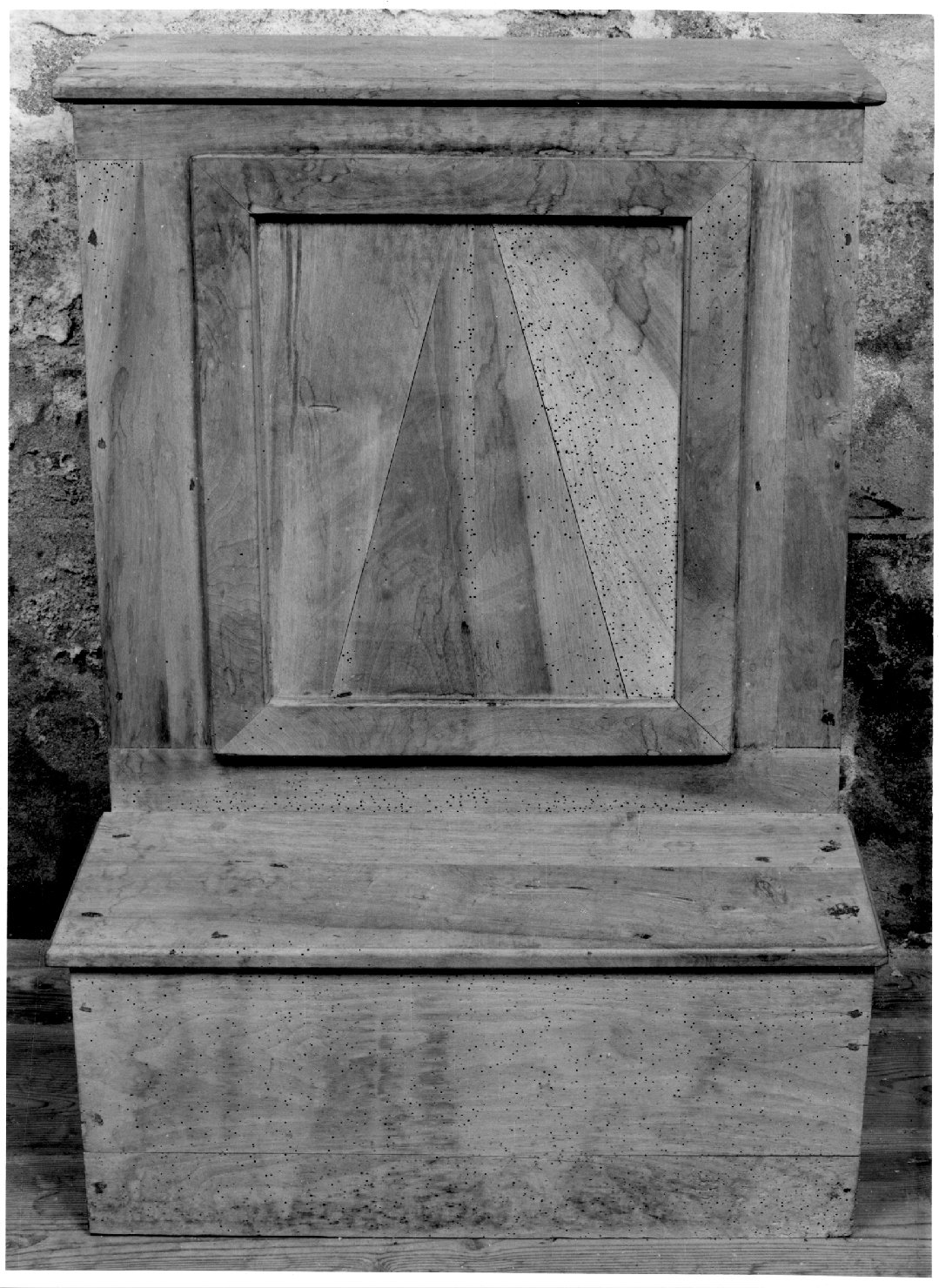 inginocchiatoio - bottega bellunese (sec. XIX)