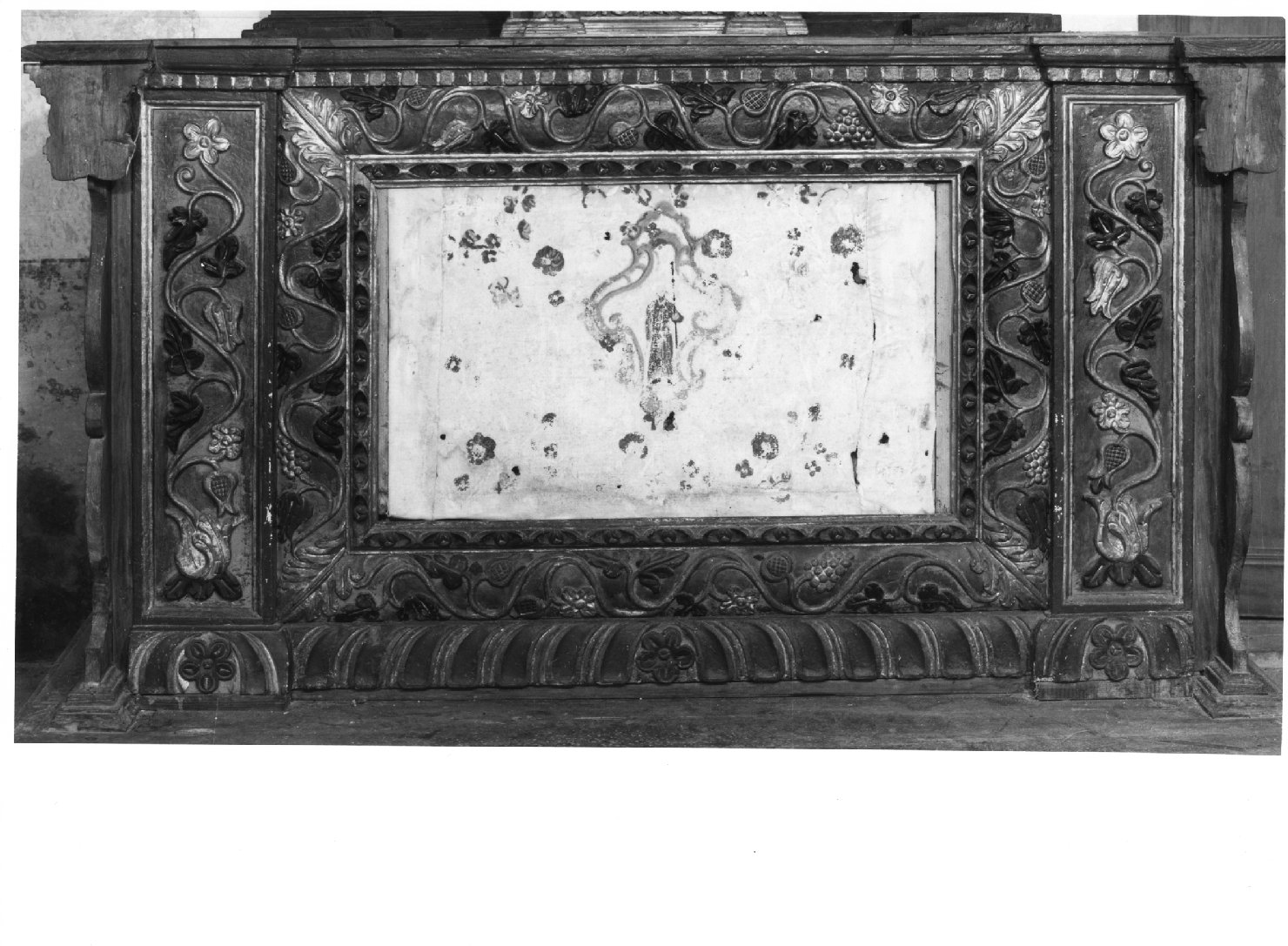 cornice per paliotto - bottega bellunese (sec. XVIII)
