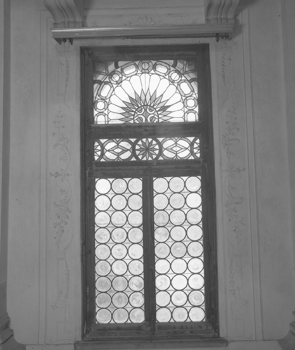 vetrata - ambito veneto (primo quarto sec. XVIII)