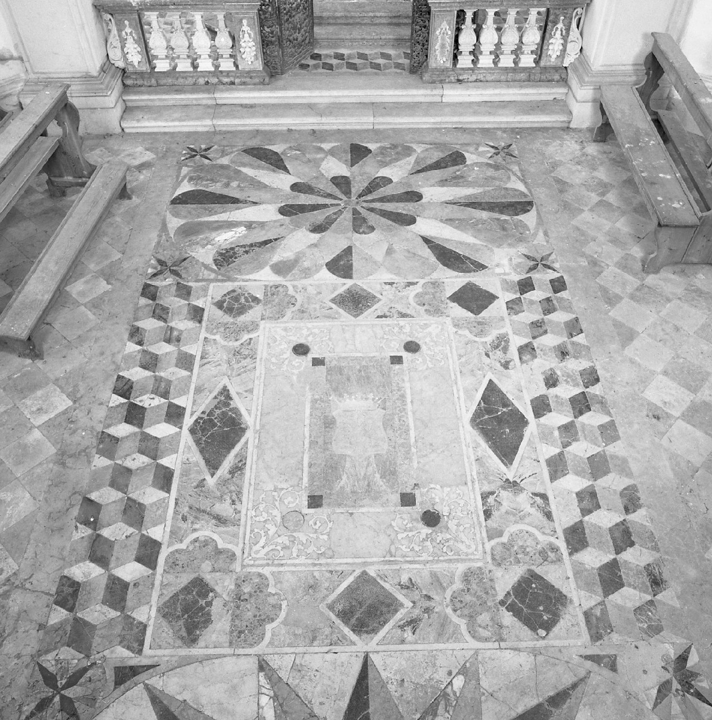 decorazione a intarsio - ambito veneto (primo quarto sec. XVIII)