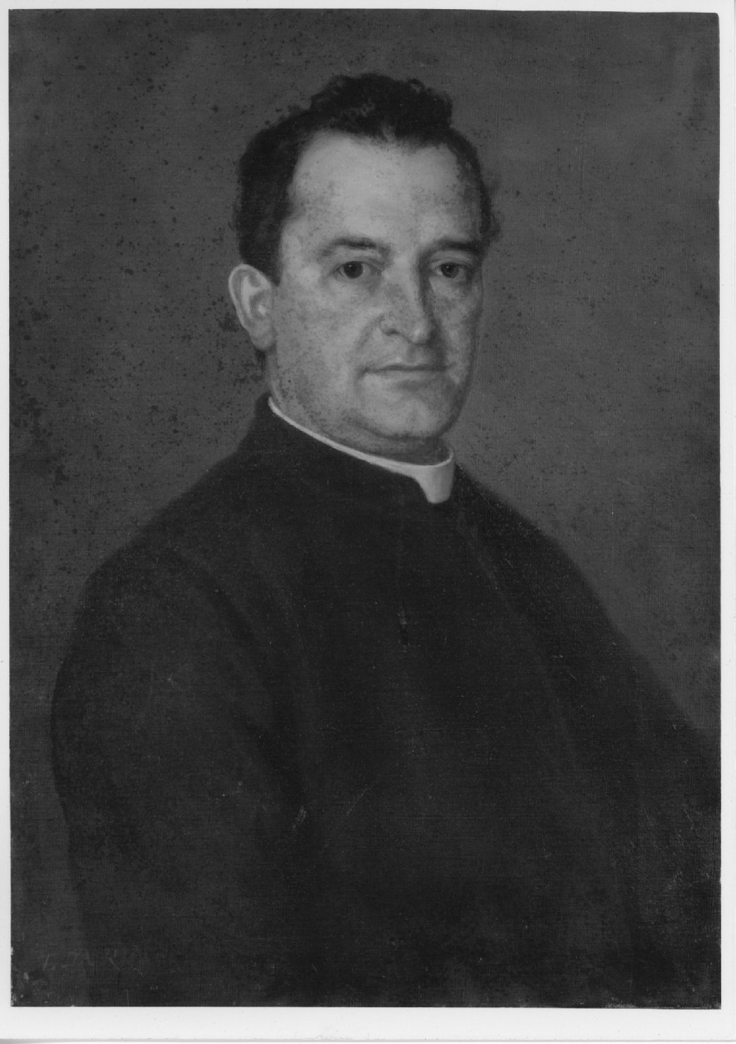 ritratto di don Pietro Peruzzi (dipinto) - ambito veneto (inizio sec. XX)
