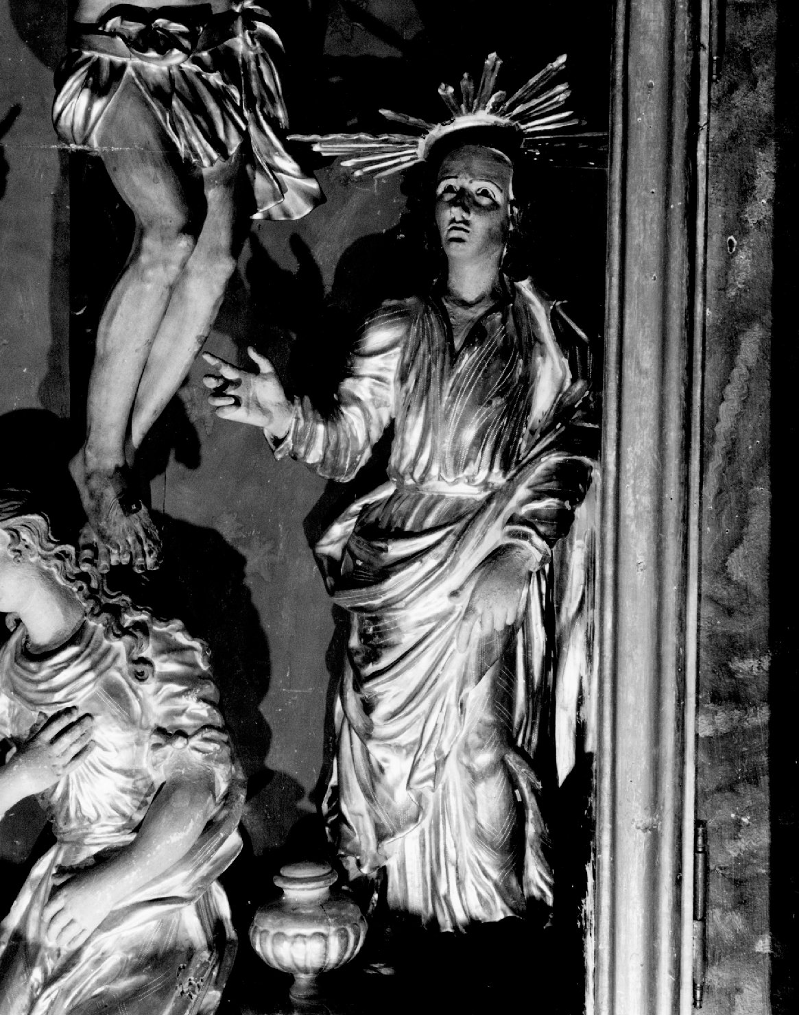 San Giovanni Evangelista (statua) - ambito veneto (prima metà sec. XVIII)