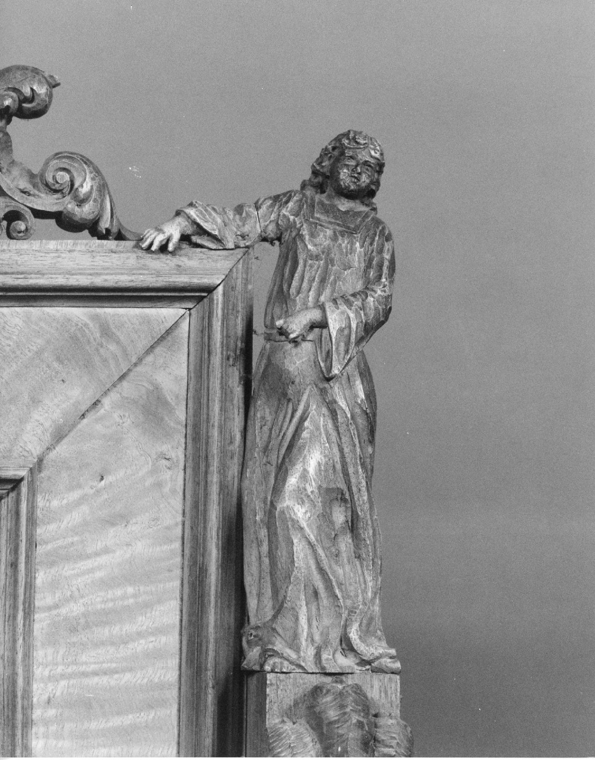figura femminile (statua) di Mayer Angelo (sec. XIX)