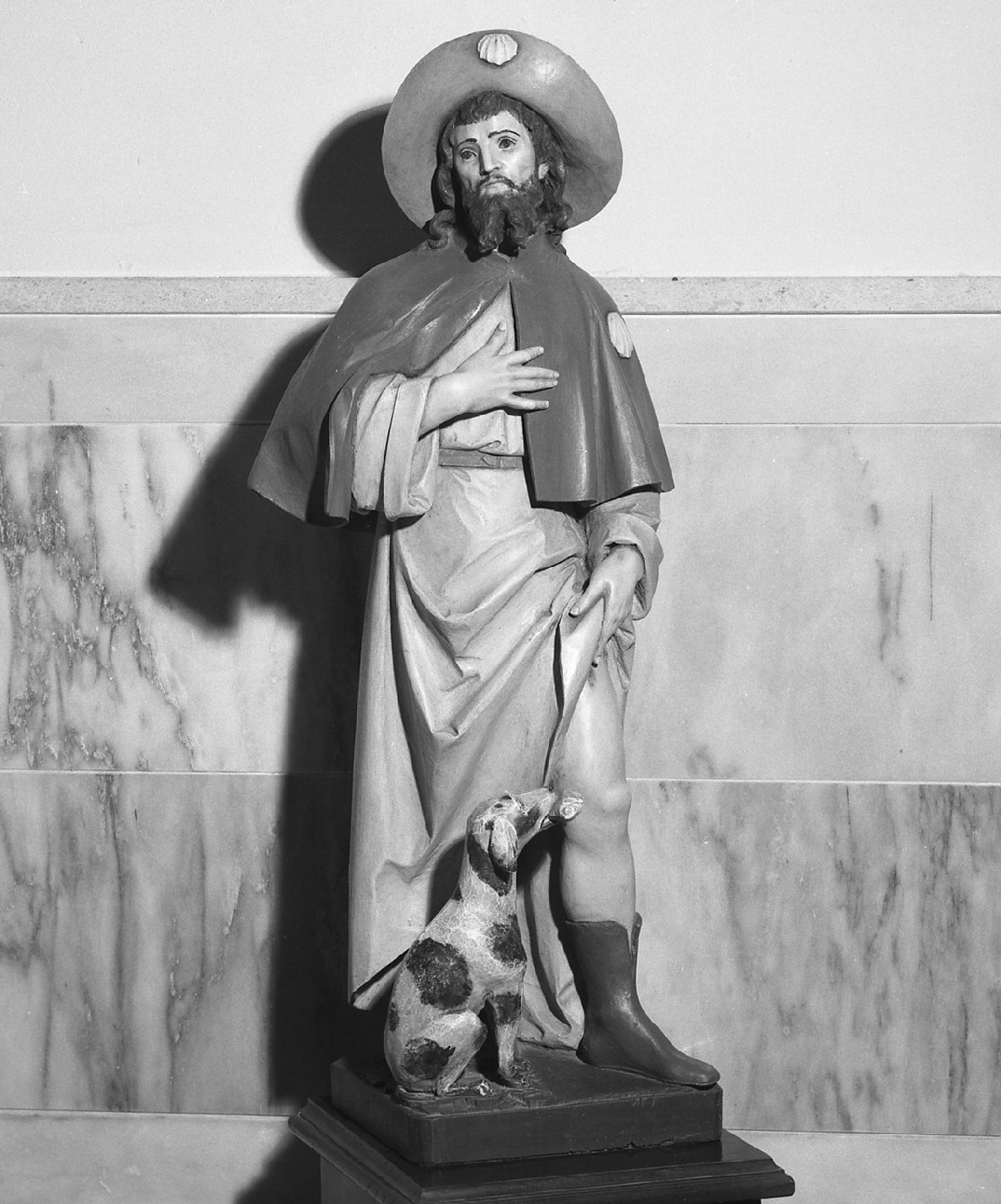 San Rocco (statua) - ambito veneto (secc. XVIII/ XIX)