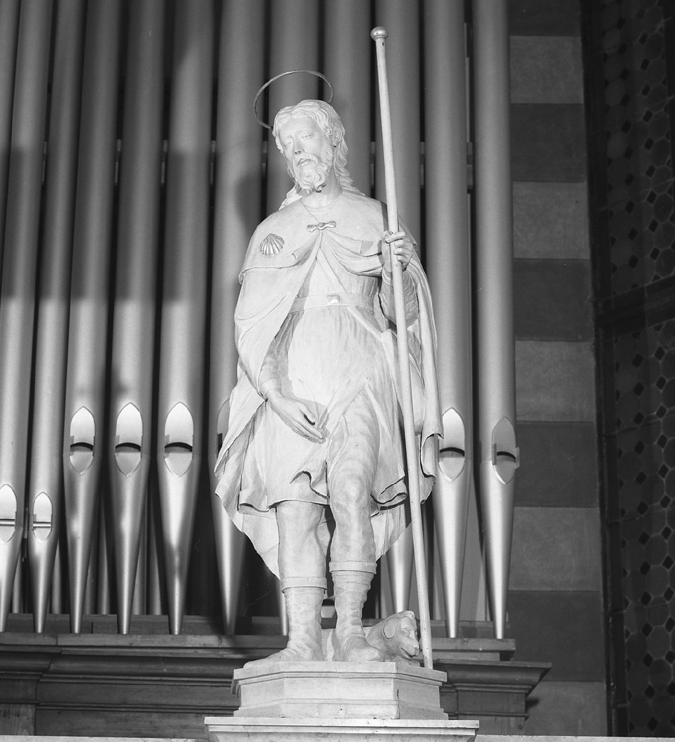 San Rocco (statua) - ambito veneto (secc. XVIII/ XIX)