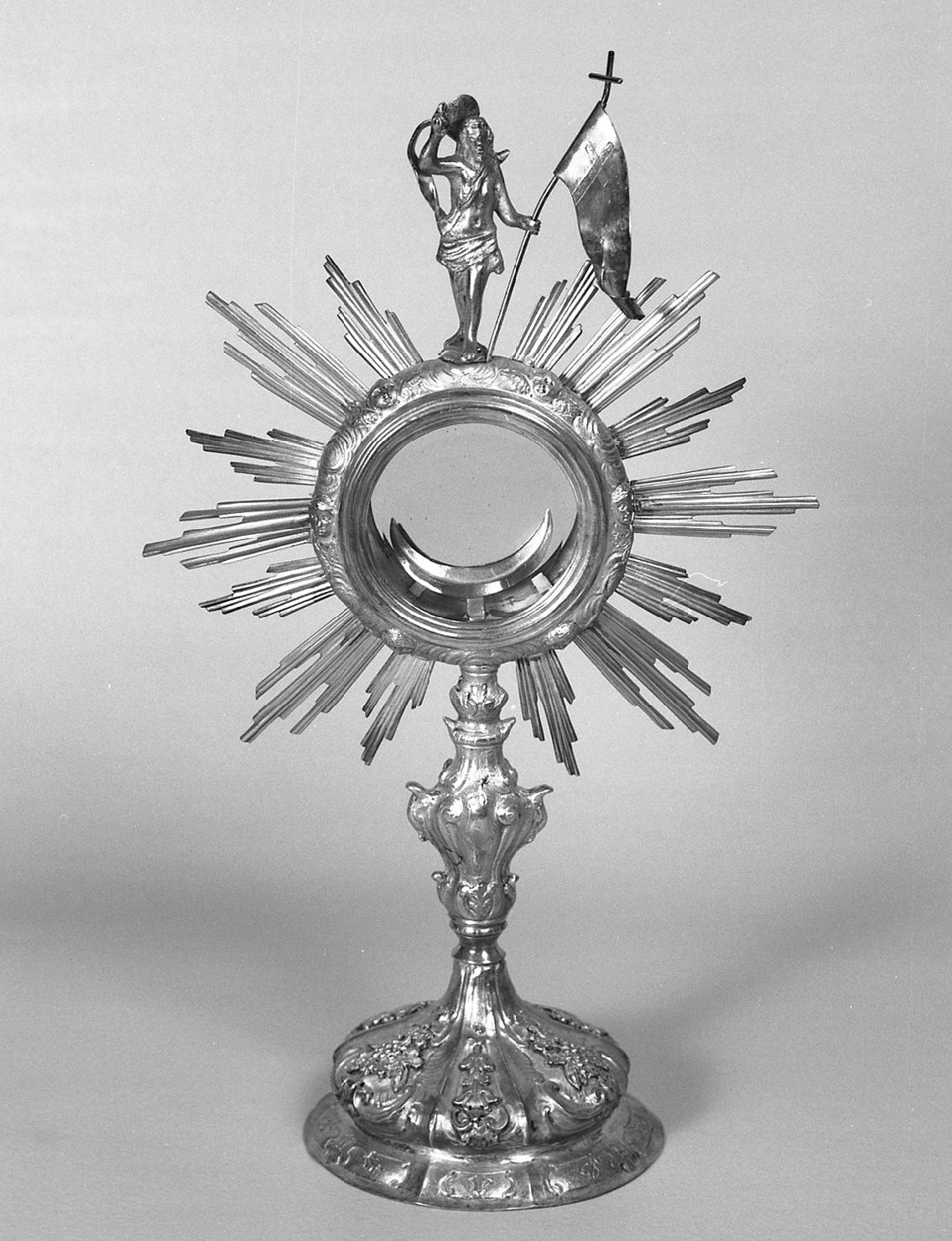 reliquiario - a ostensorio - ambito veneto (seconda metà sec. XVIII)