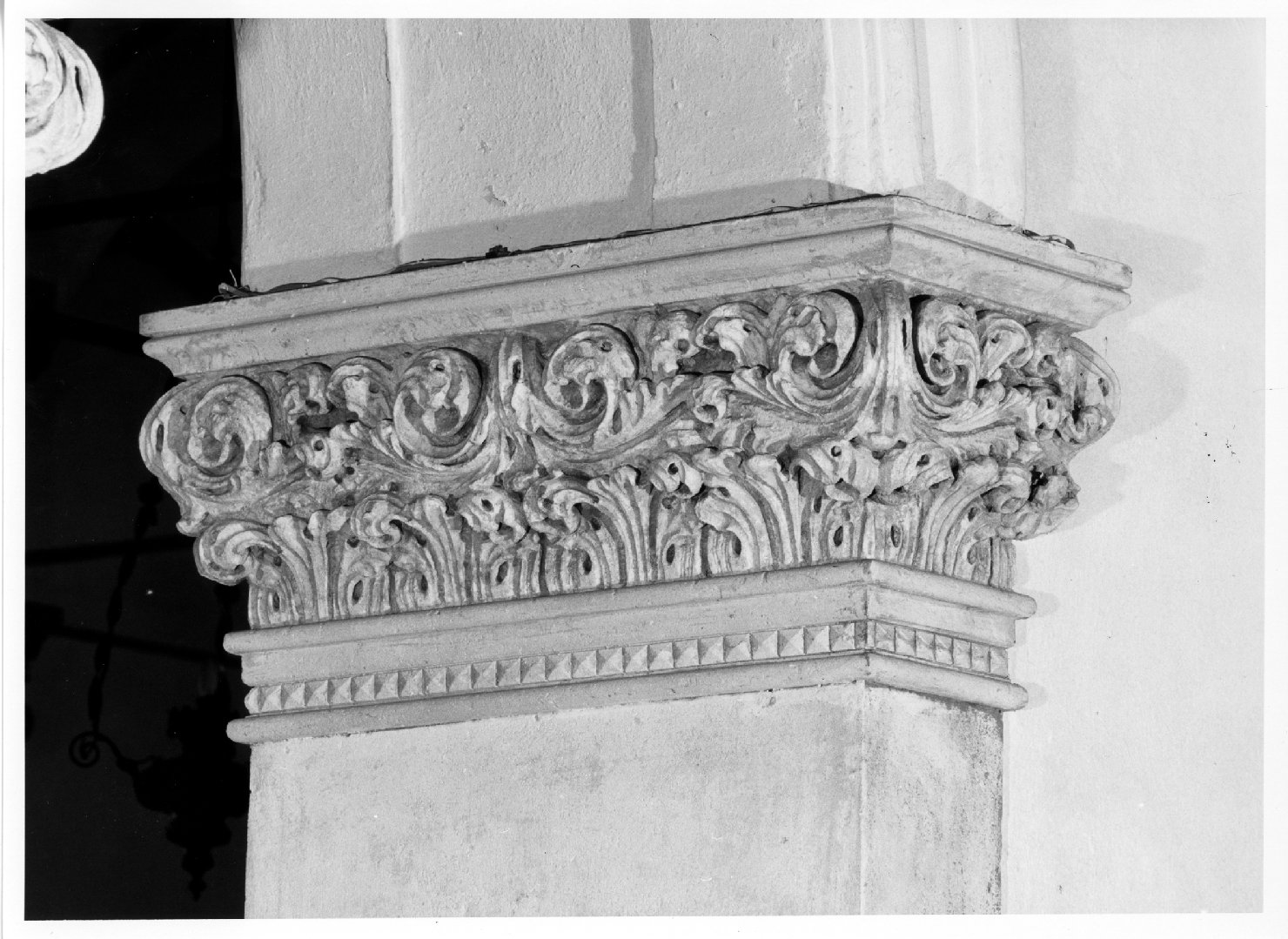 capitello di pilastro - ambito veneto (sec. XIX)