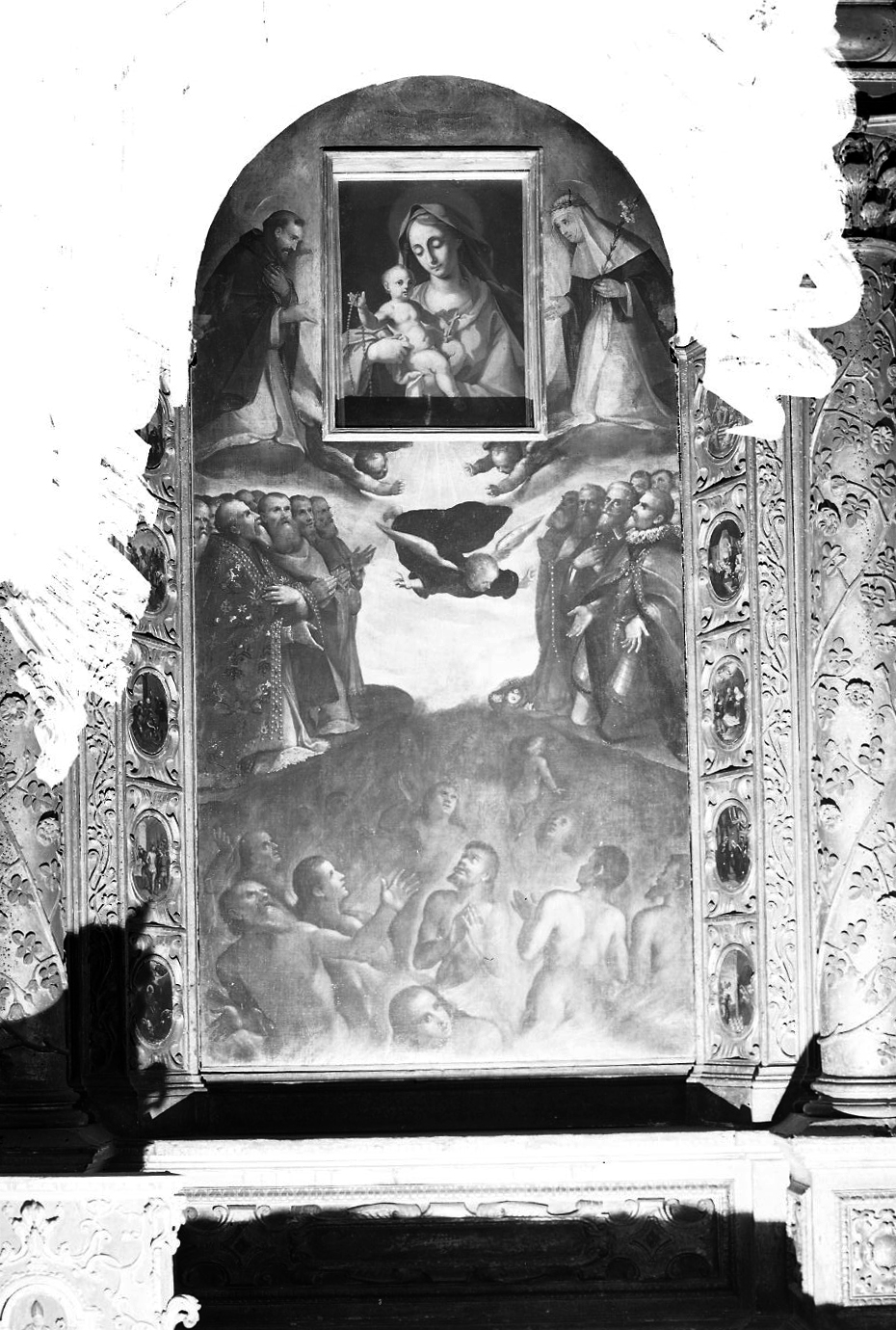 anime del purgatorio (dipinto) - ambito veneto (sec. XVII)