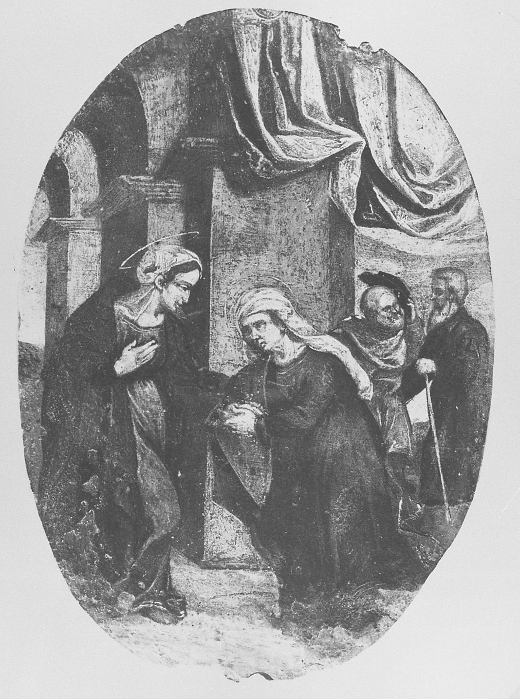 visitazione (dipinto) - ambito veneto (sec. XVII)