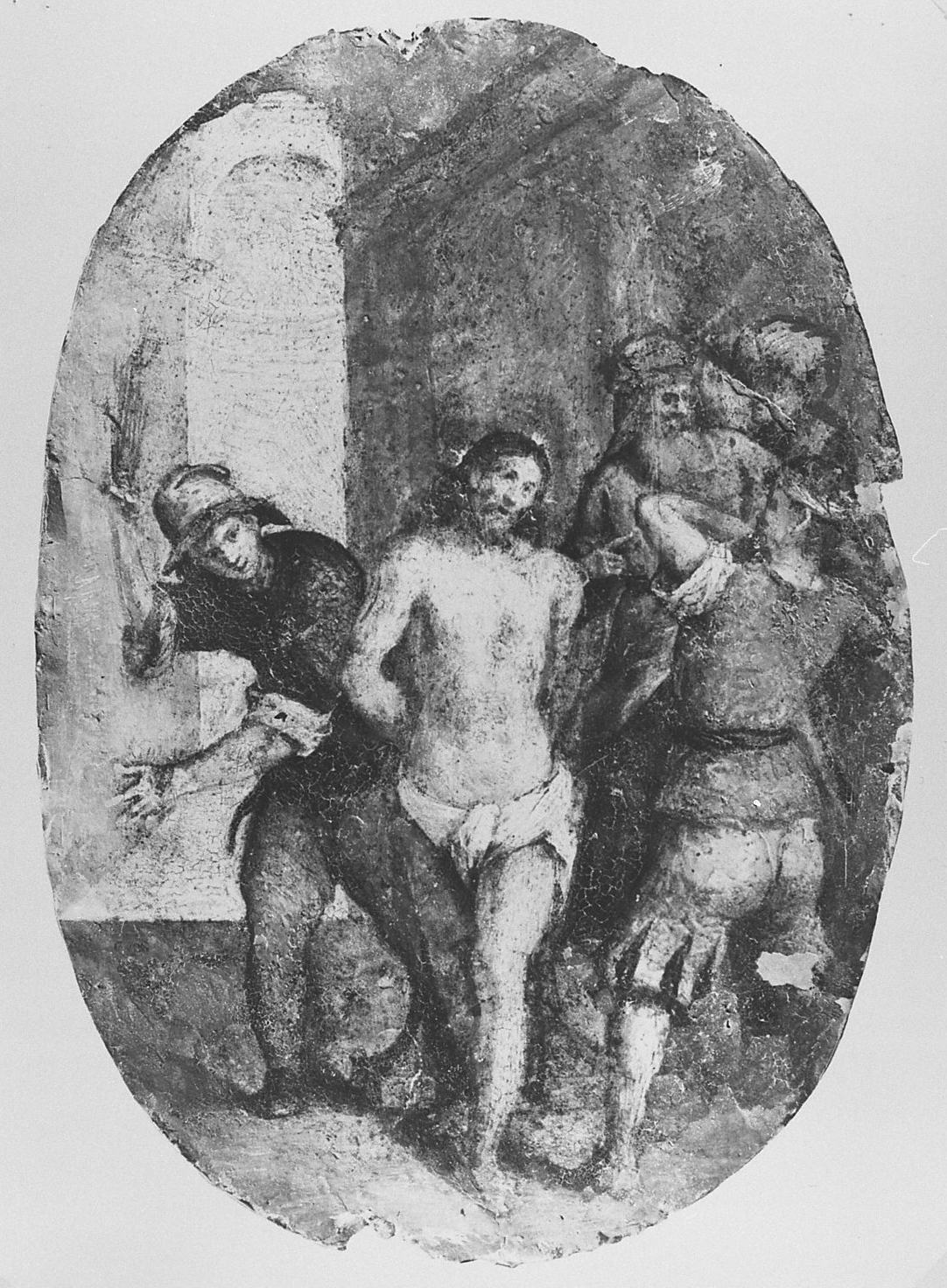 flagellazione di Cristo (dipinto) - ambito veneto (sec. XVII)