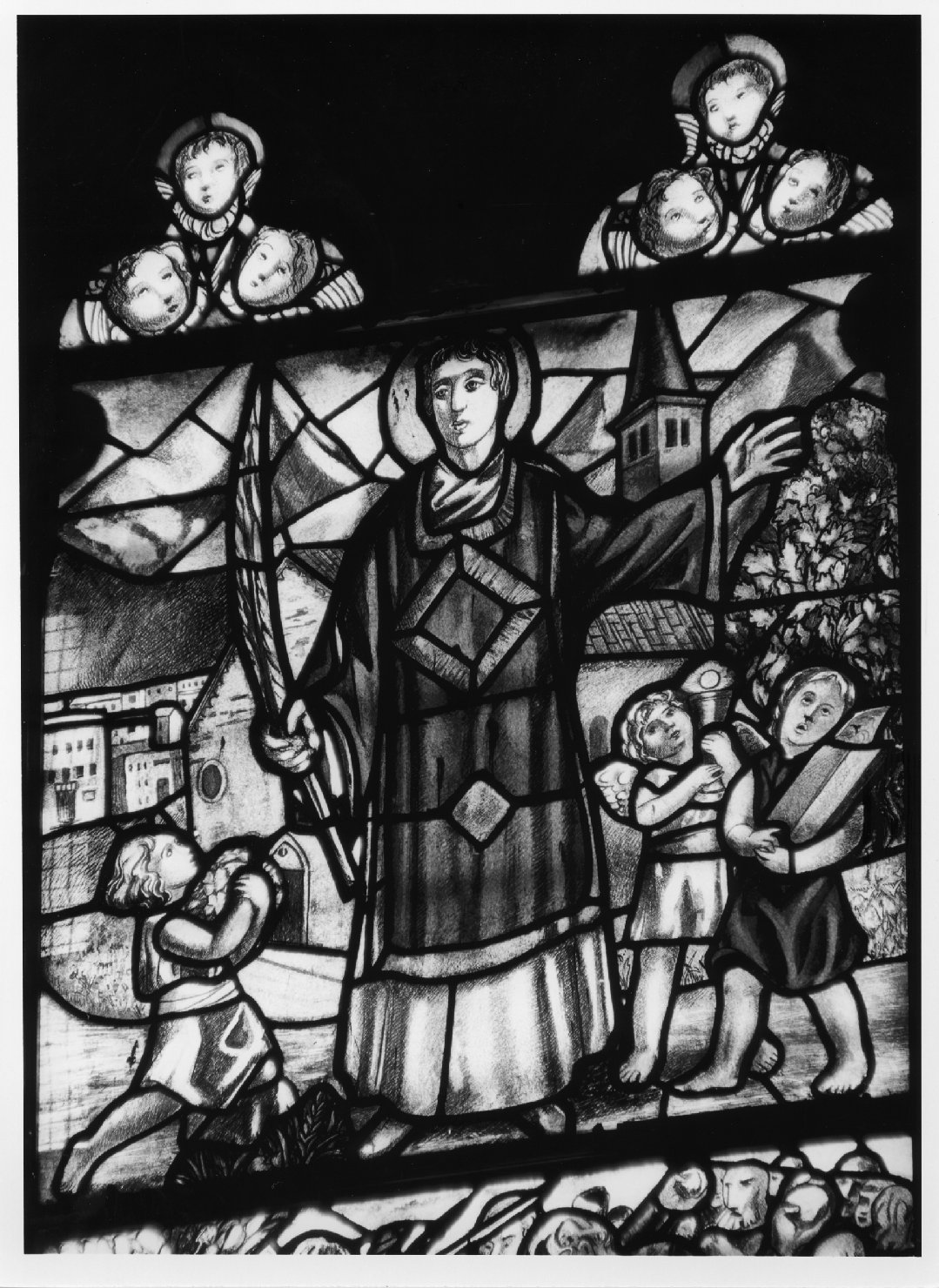 Santo Stefano (vetrata) - ambito veneto (sec. XX)