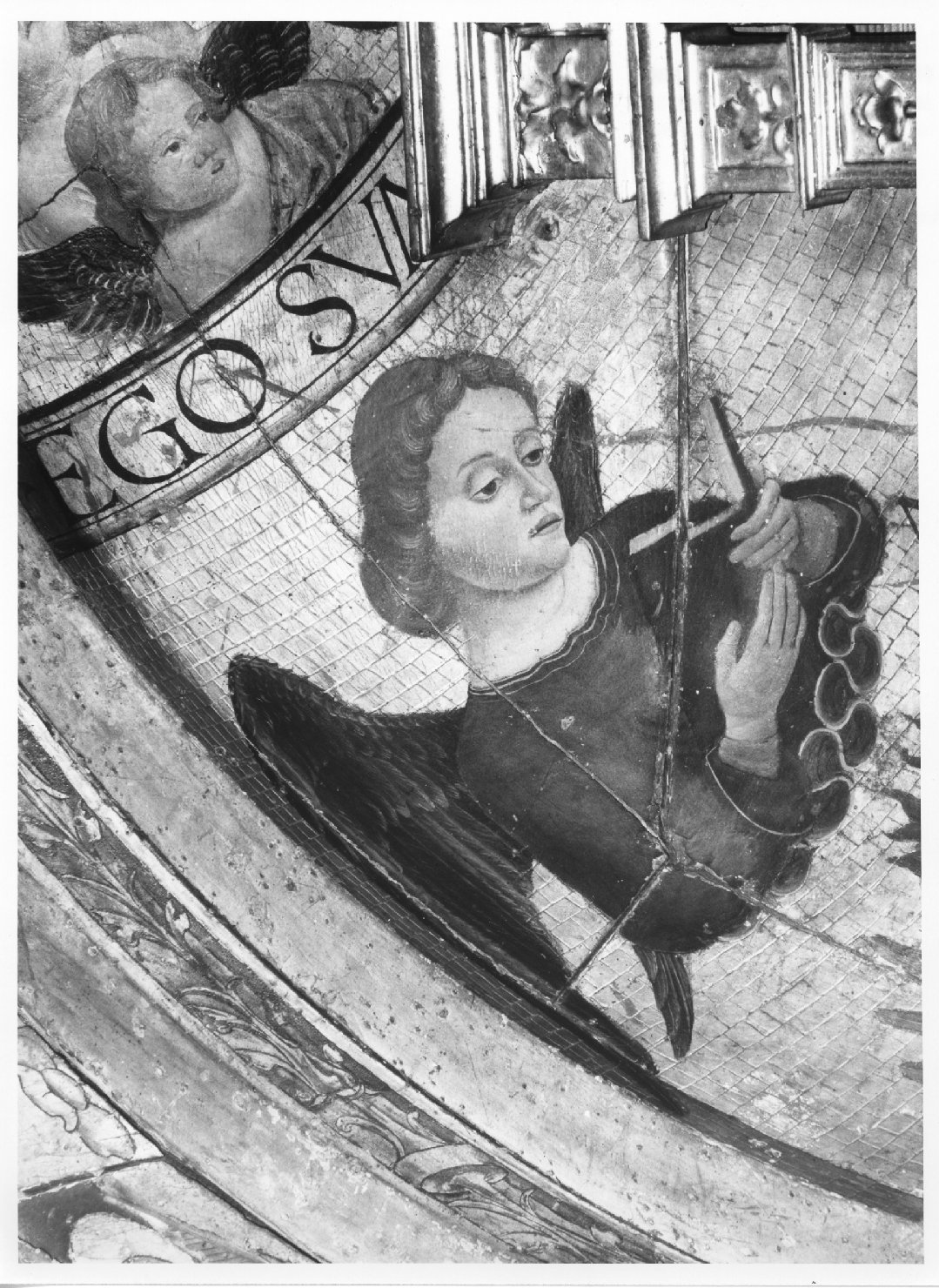 simbolo di San Matteo Evangelista (dipinto) di Cesa Matteo (sec. XV)