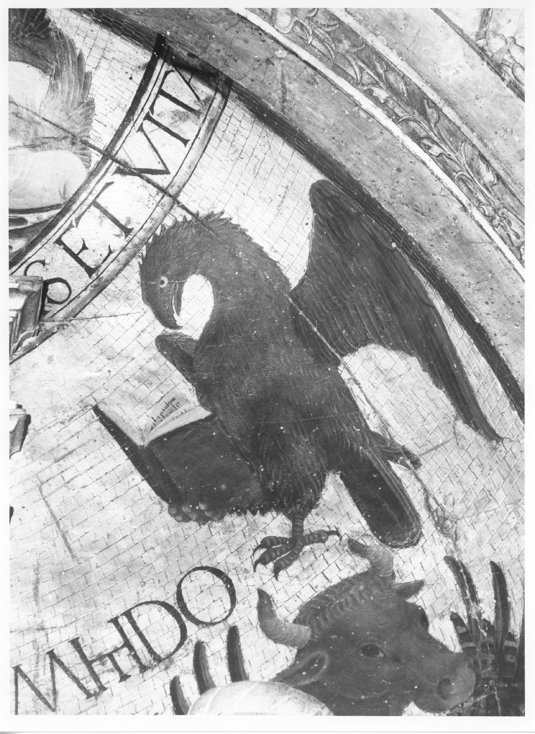 simbolo di San Giovanni Evangelista: aquila (dipinto) - ambito veneto (sec. XV)