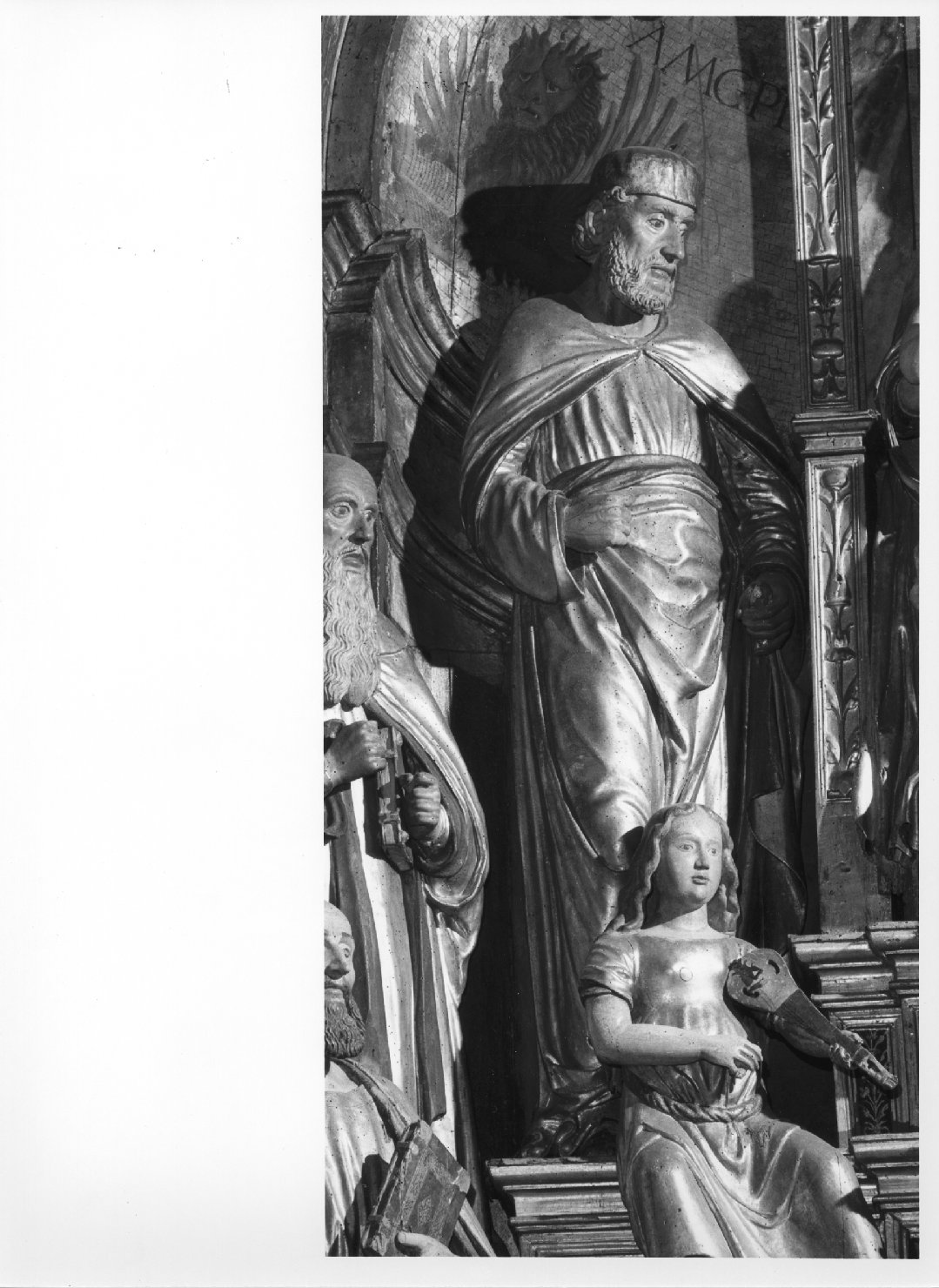 santo (statua) di Cesa Matteo (sec. XV)