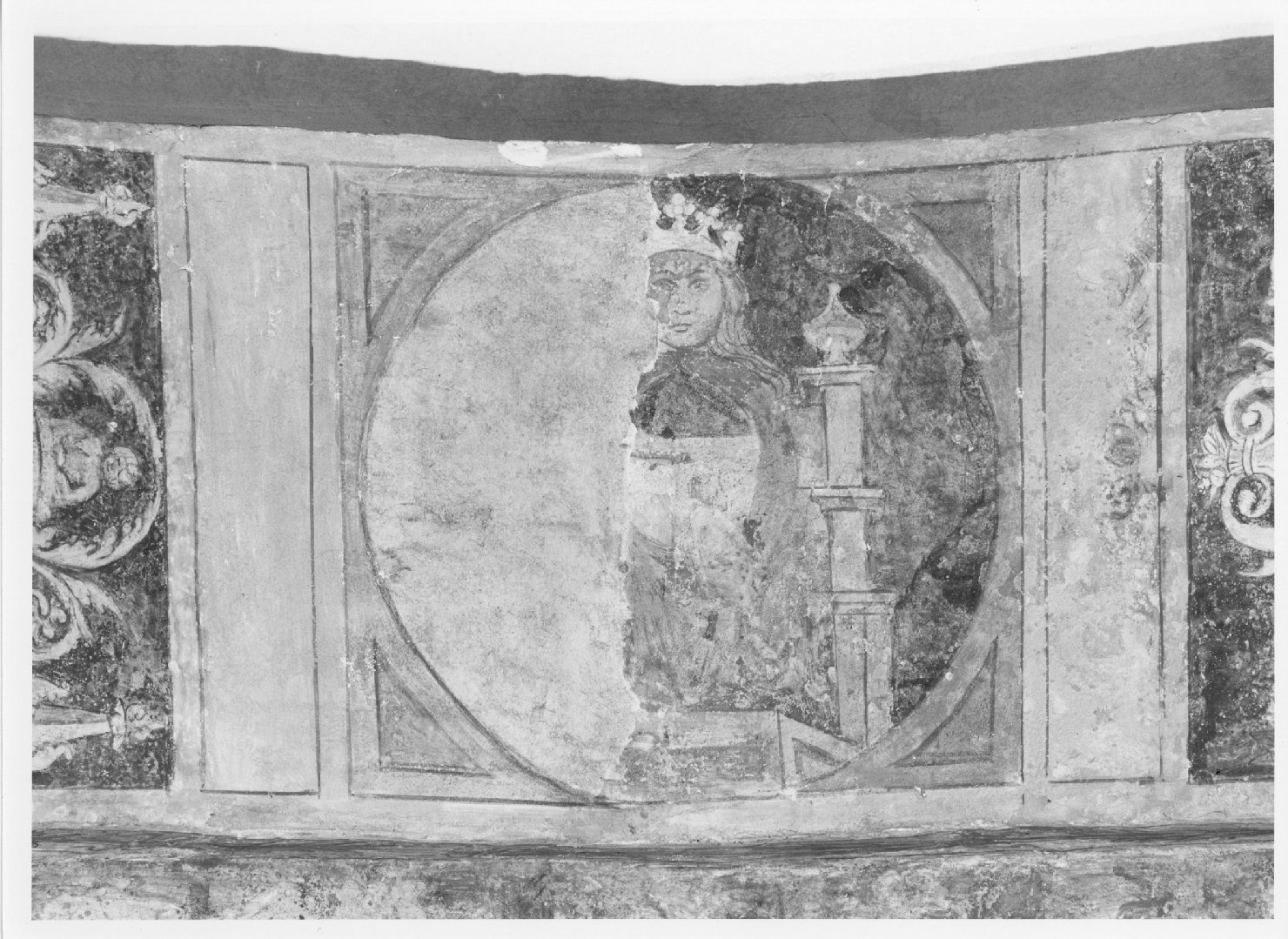 imperatore in trono (dipinto) - ambito veneto (sec. XV)