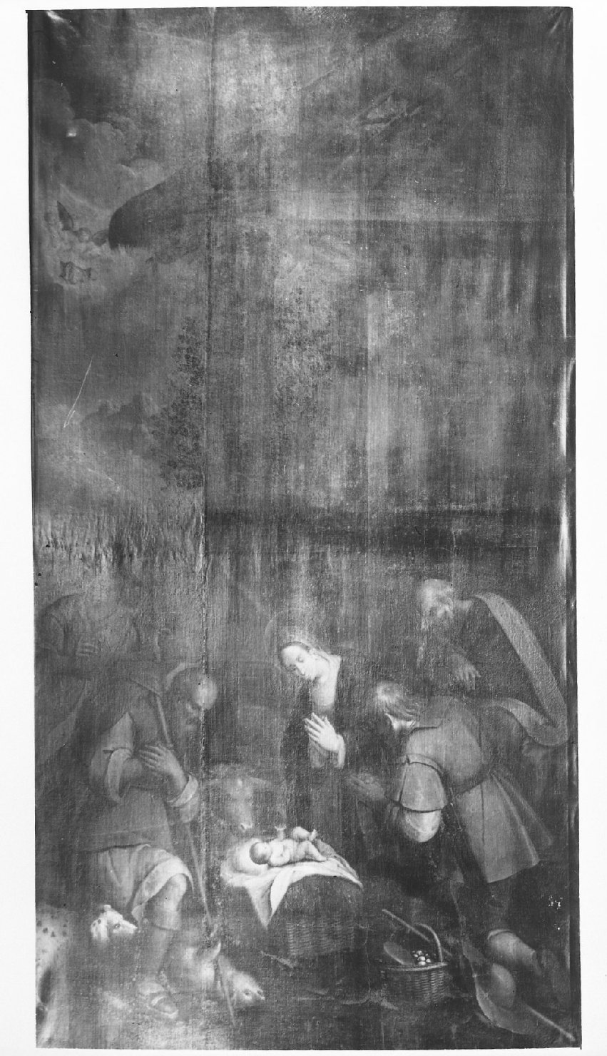 natività di Gesù (dipinto) - ambito veneto (sec. XVII)