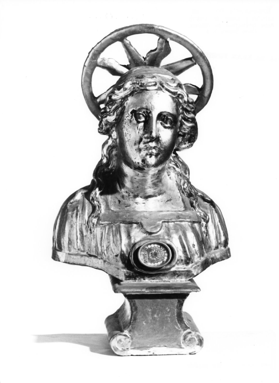 reliquiario - a busto - ambito veneto (sec. XIX)