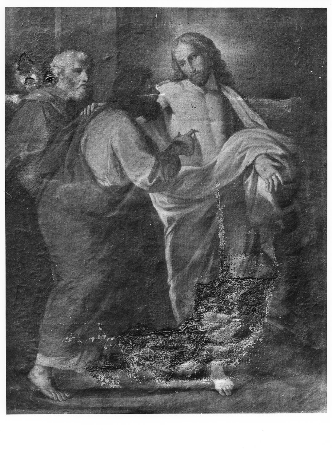 Incredulità di San Tommaso (dipinto) - ambito veneto (primo quarto sec. XVII)