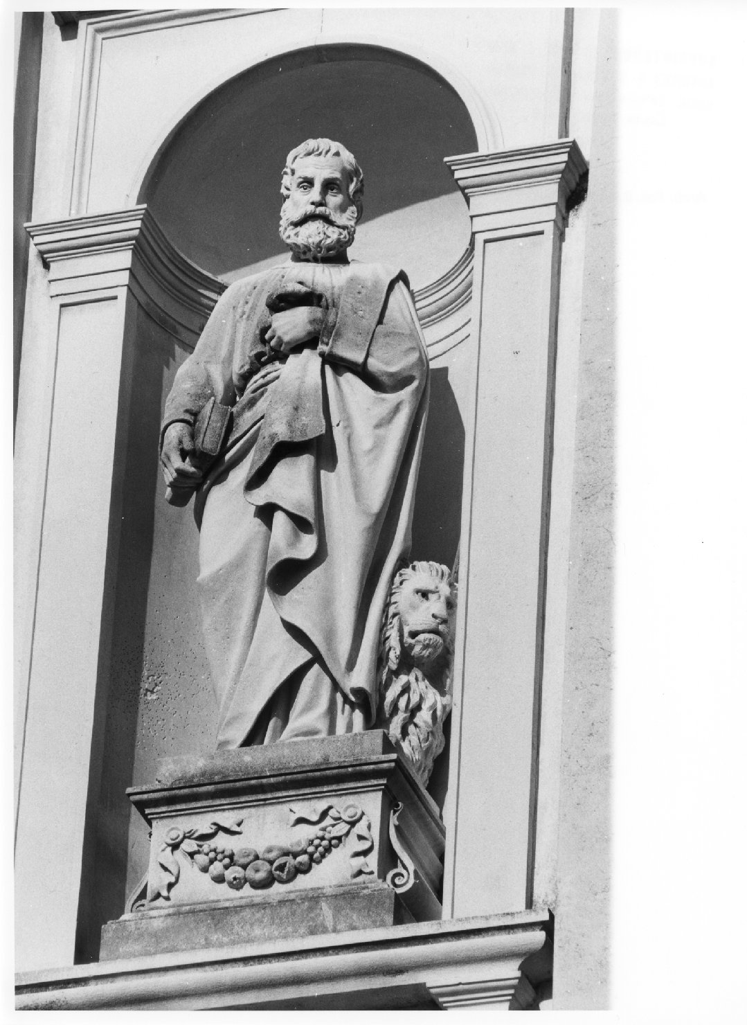 San Marco (statua) di Frescura Francesco - ambito bellunese (secc. XIX/ XX)