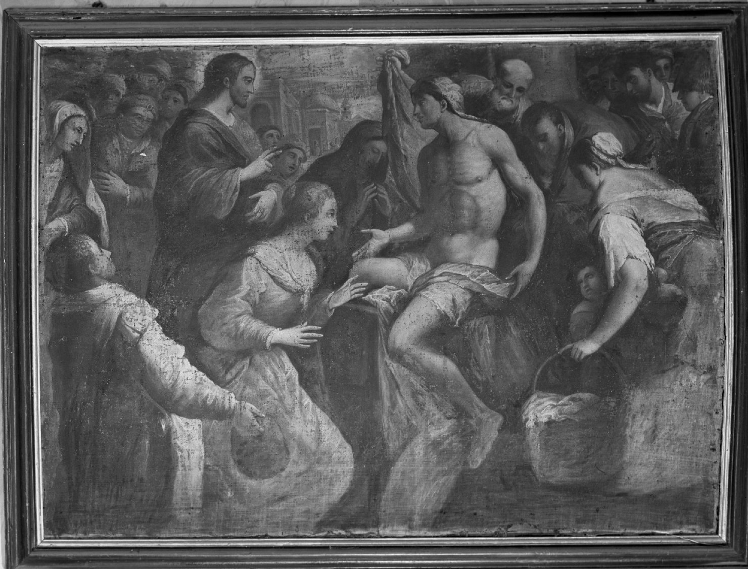 resurrezione di Lazzaro (dipinto) - ambito veneto (prima metà sec. XVII)