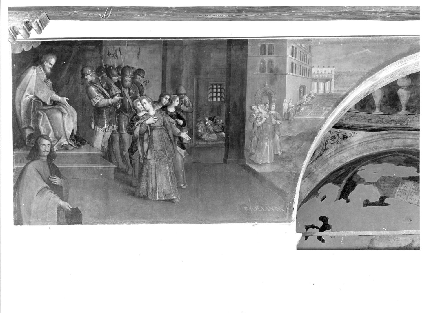 nascita di San Mamante (dipinto) - ambito veneto (sec. XVII)