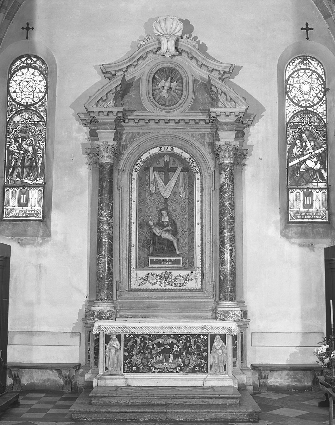 altare - ambito veneto (fine/inizio secc. XVII/ XVIII)