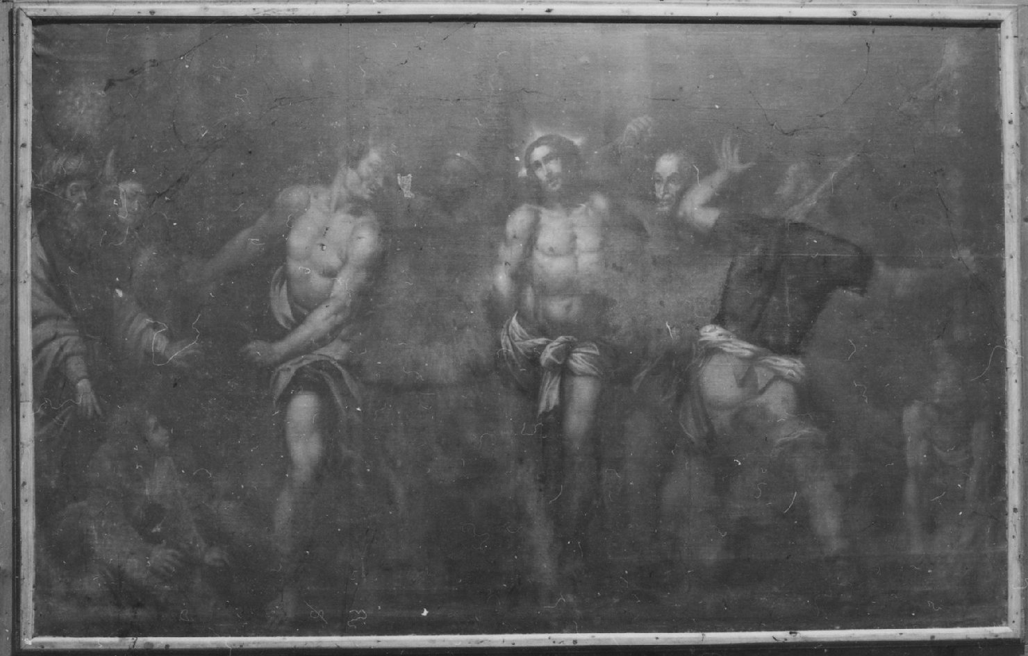 flagellazione di Cristo (dipinto) - ambito veneto (sec. XVI)