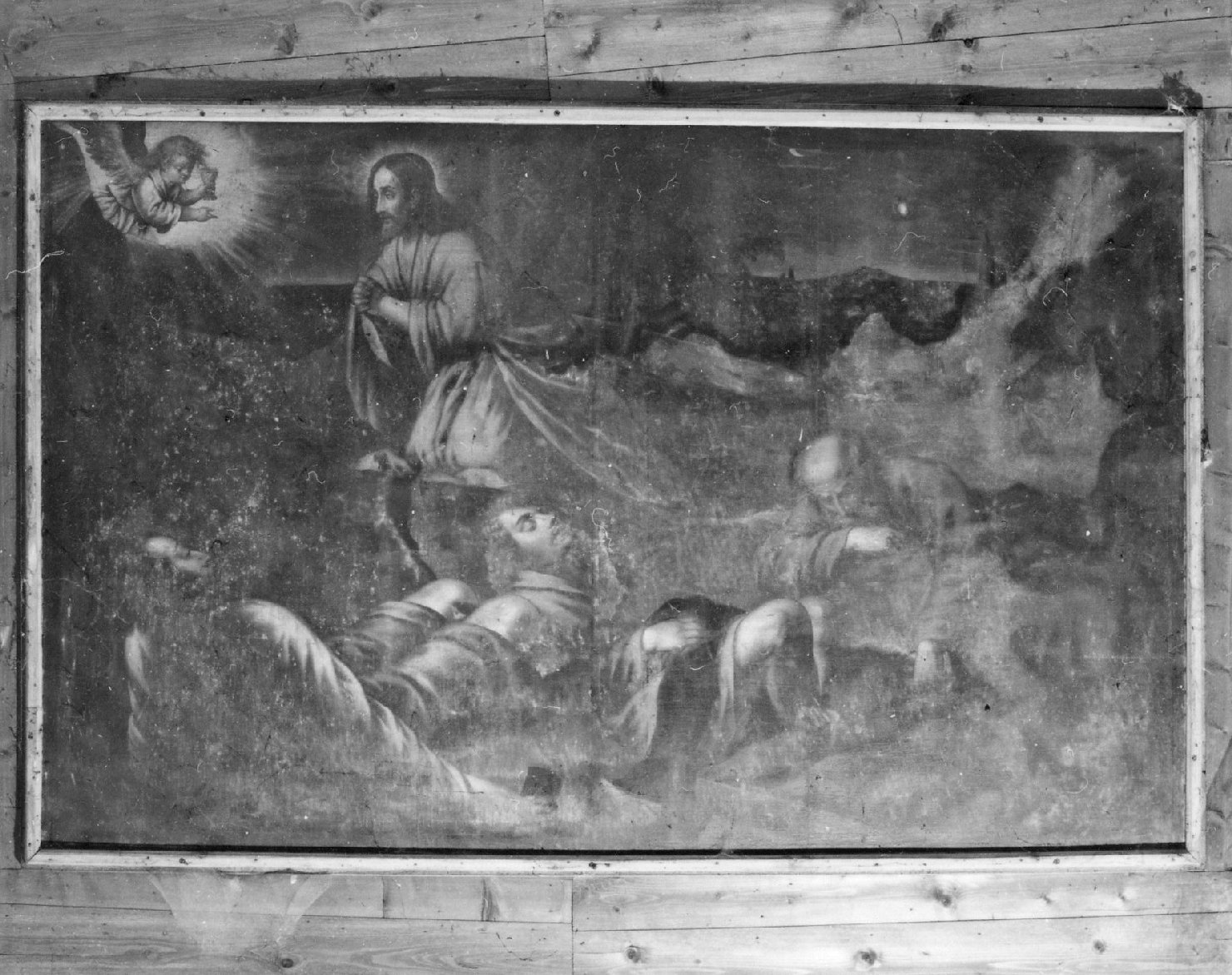 orazione di Cristo nell'orto di Getsemani (dipinto) - ambito veneto (sec. XVI)