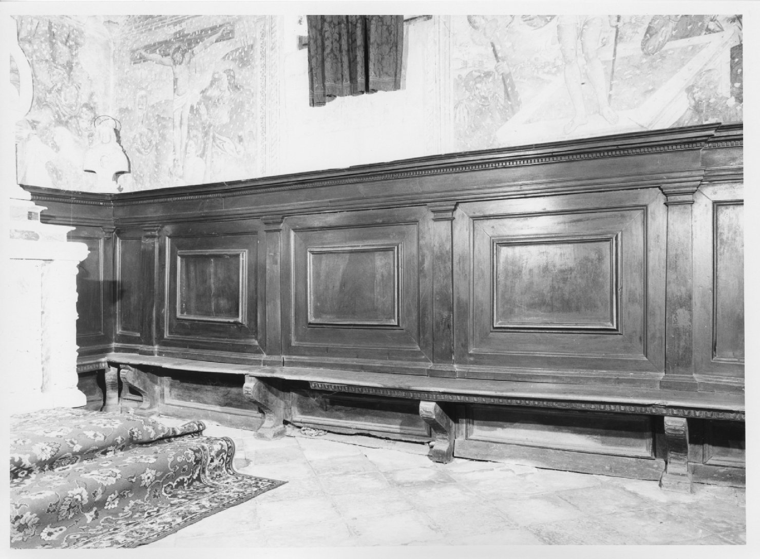 panca - ambito veneto (prima metà sec. XVII, secc. XVIII/ XIX)