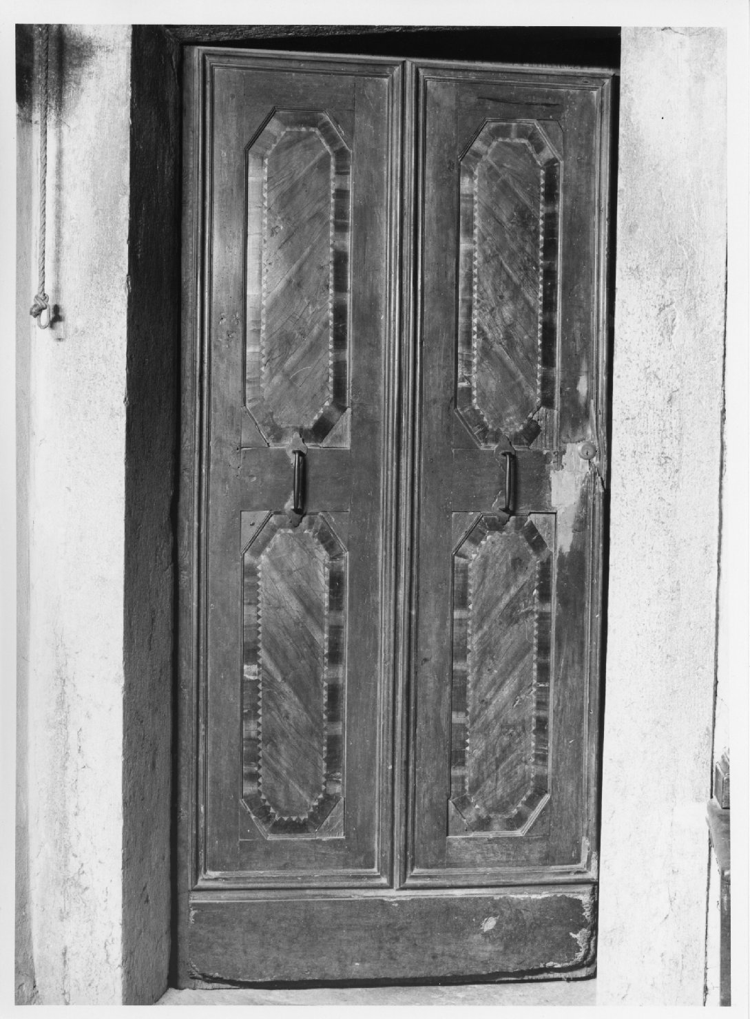 porta - a due battenti - ambito veneto (sec. XIX)