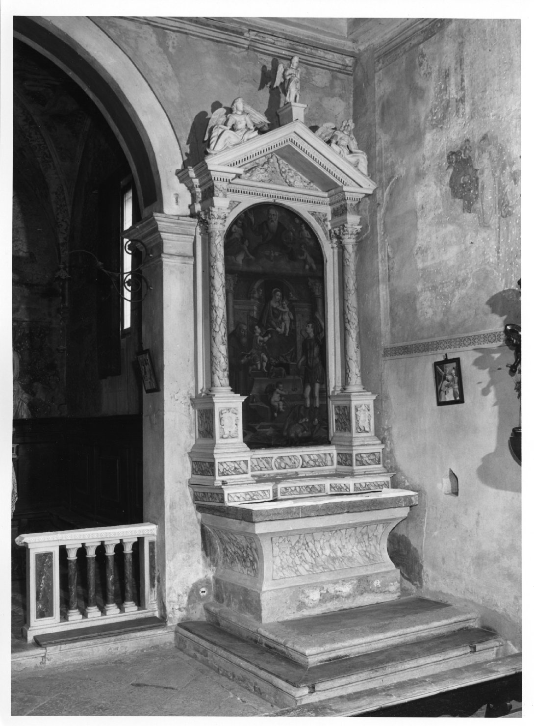 altare - ambito veneto (secc. XVI/ XVII)