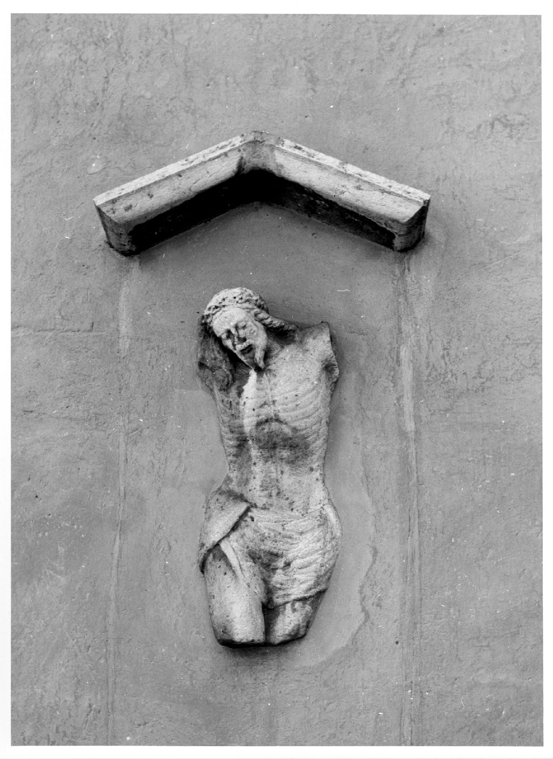 Cristo crocifisso (rilievo) - ambito veneto (sec. XIV)