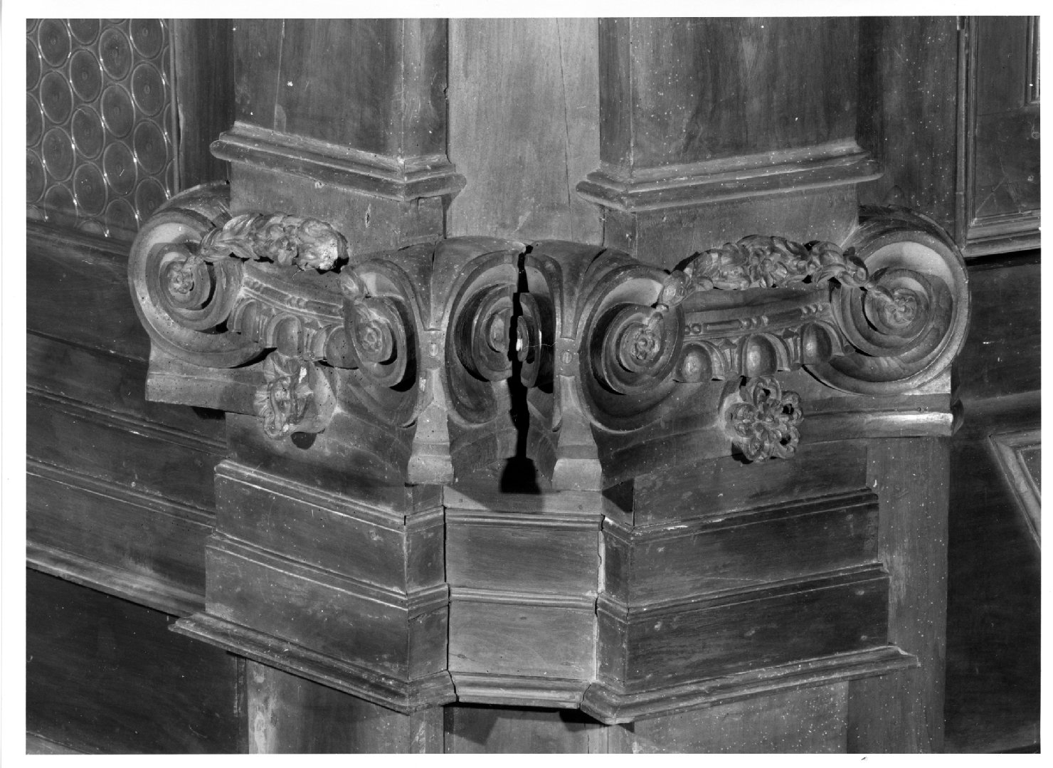 capitello ionico - ambito veneto (sec. XVIII)