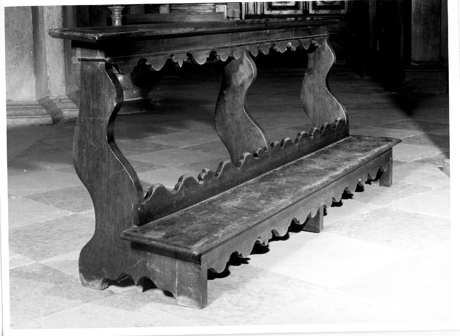 inginocchiatoio - ambito veneto (sec. XVIII)