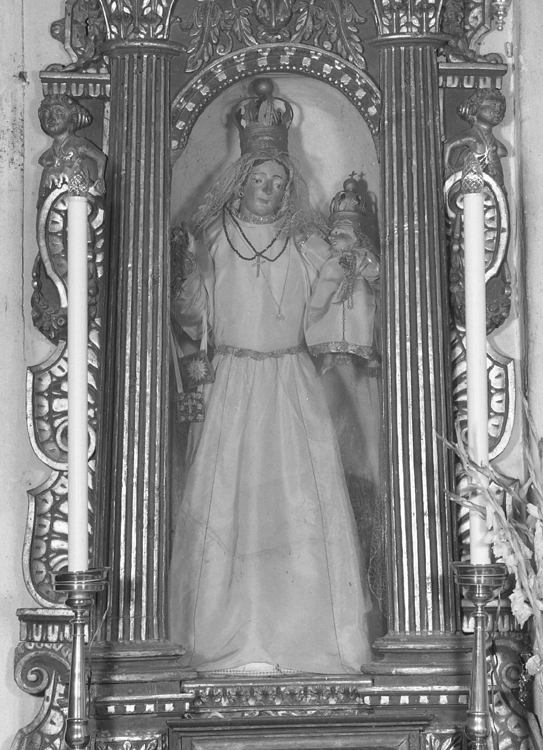 Madonna con Bambino (statua) - ambito veneto (sec. XVIII)