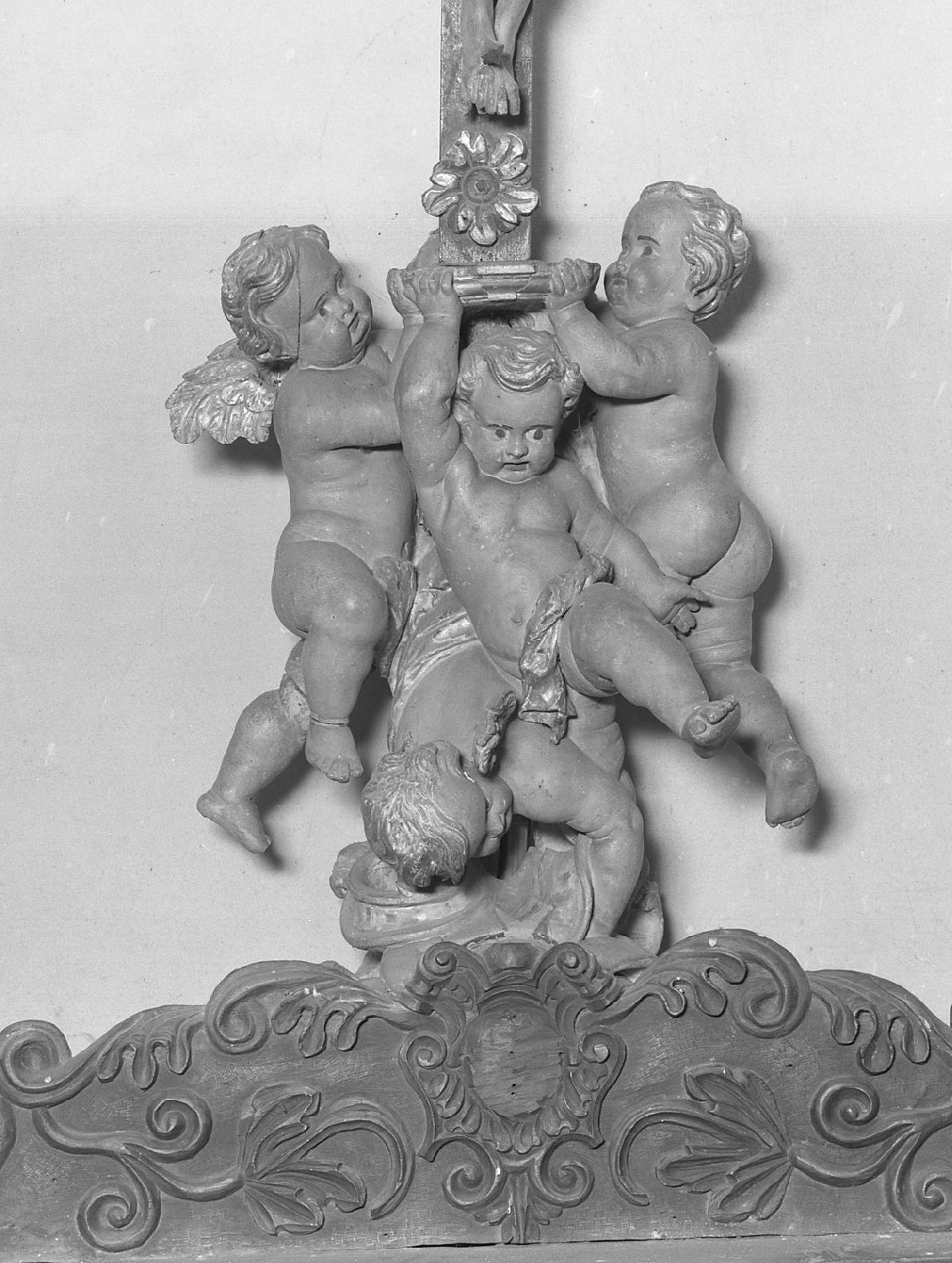angioletti (gruppo scultoreo) di Brustolon Andrea (sec. XVII)