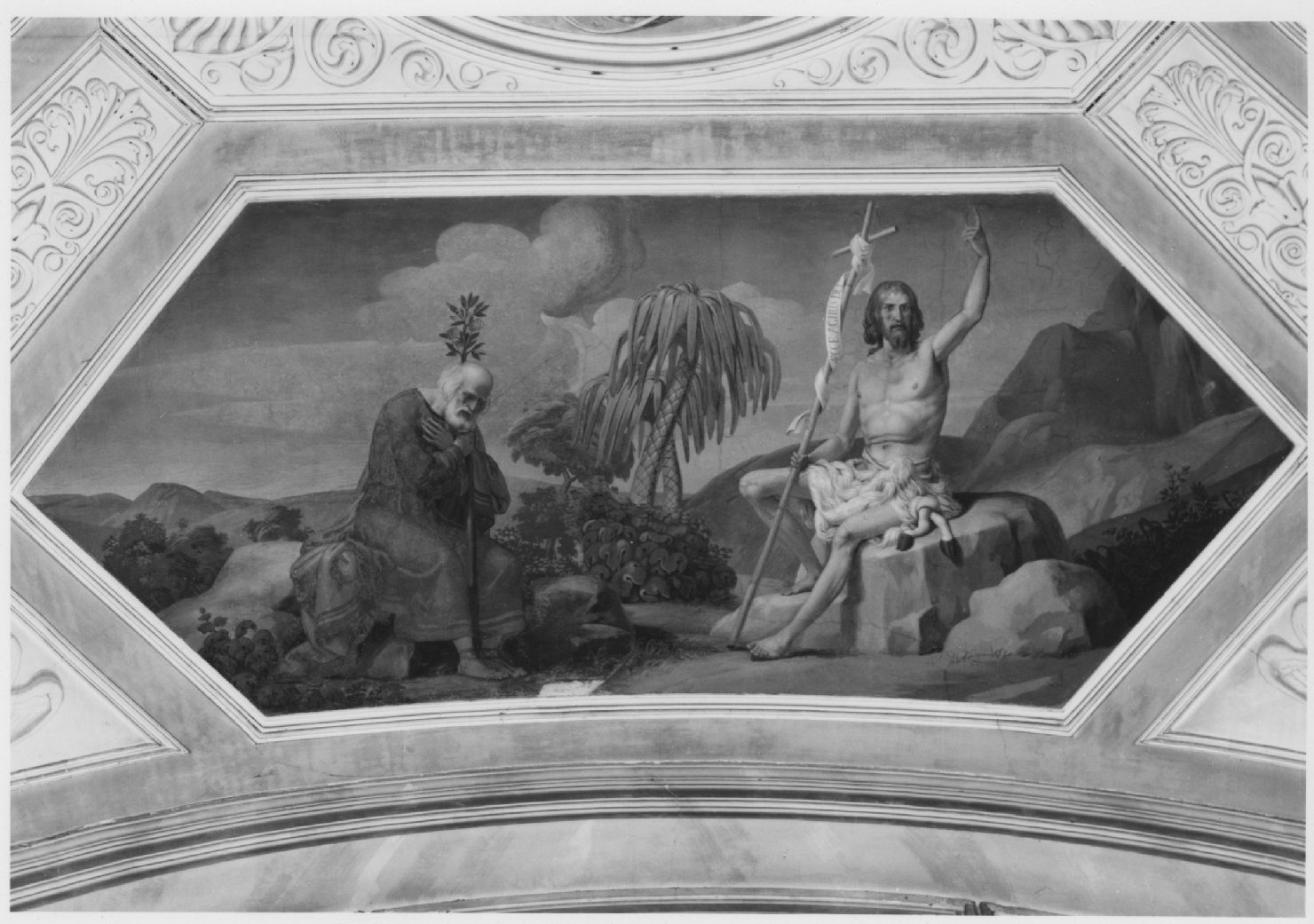 San Giovanni Battista e San Pietro (dipinto) - ambito veneto (sec. XIX)