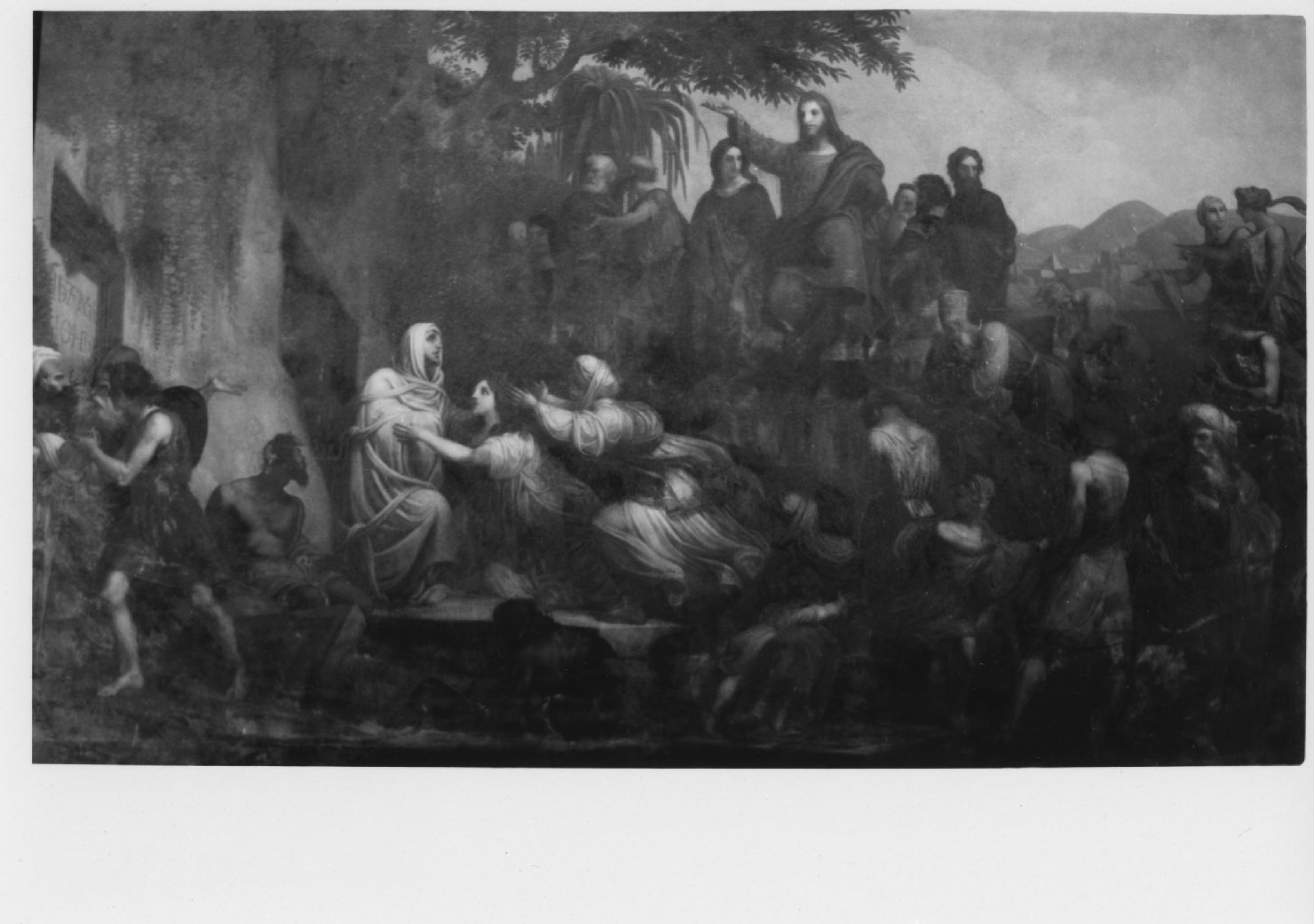 resurrezione di Lazzaro (dipinto) - ambito veneto (sec. XIX)