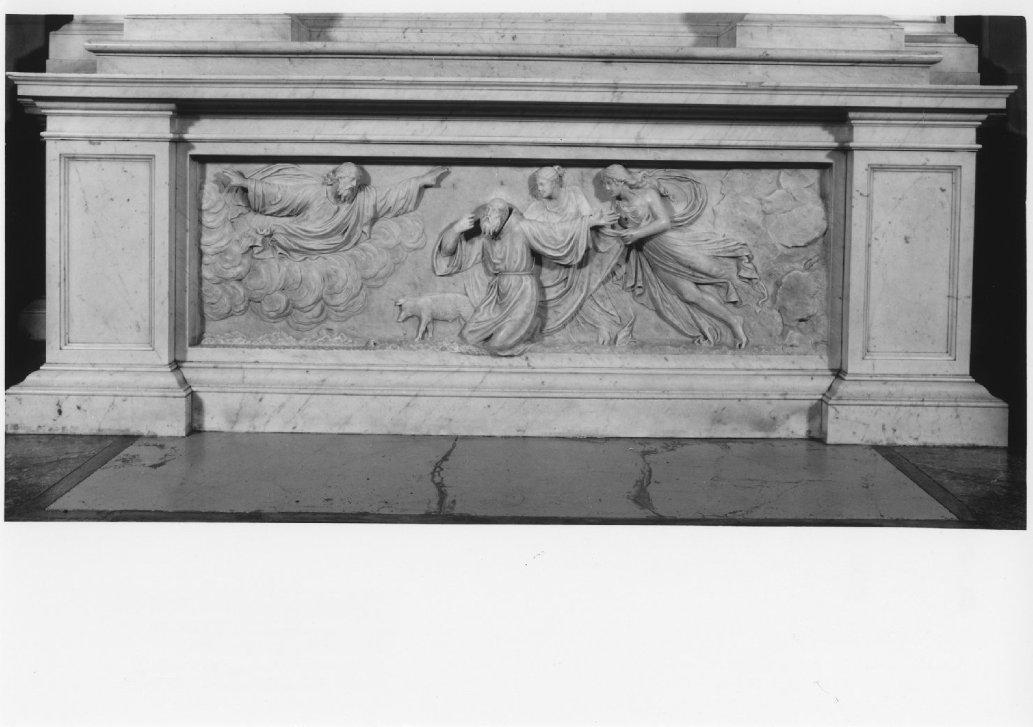 tentazioni di Sant'Antonio Abate (paliotto) - ambito veneto (sec. XIX)